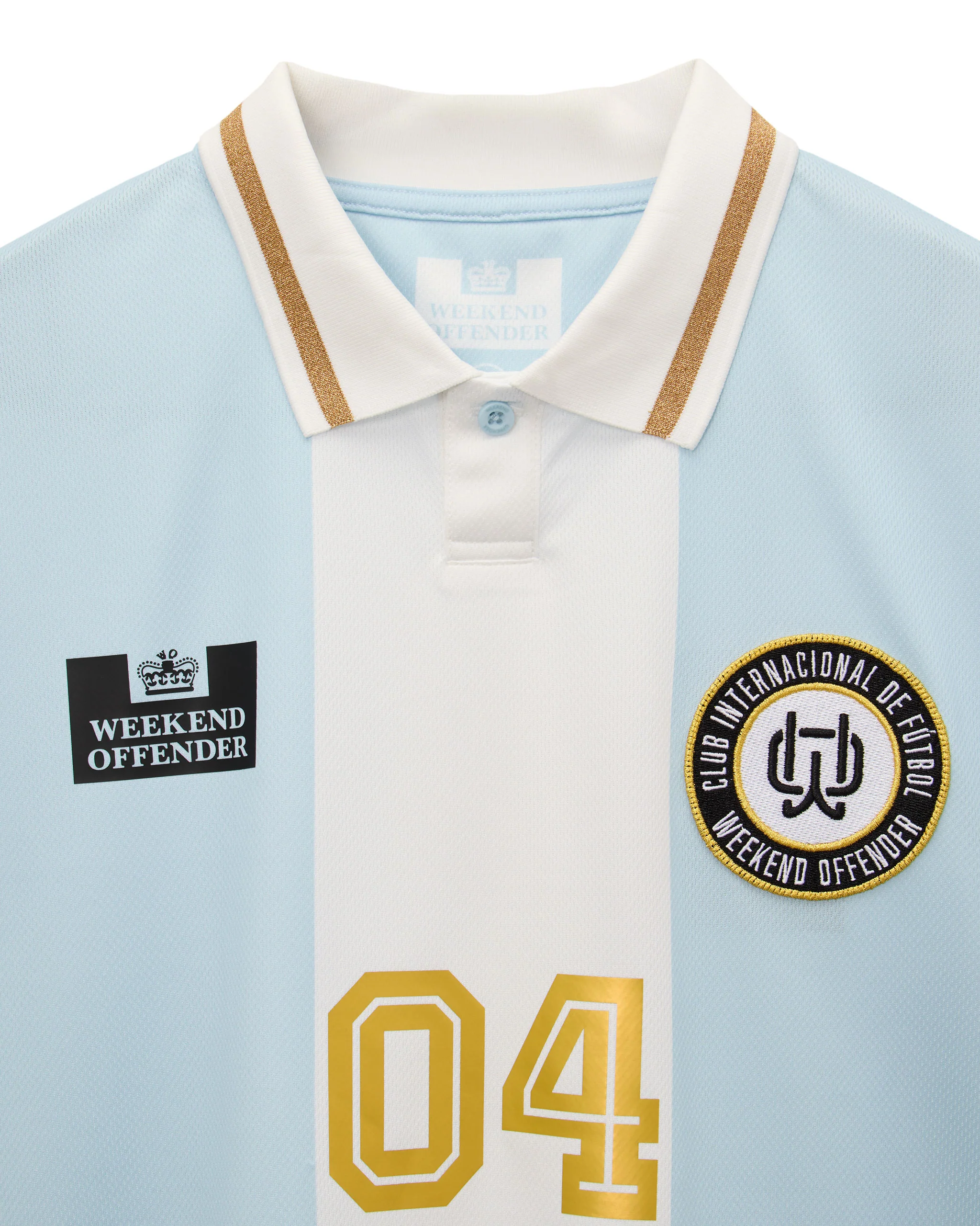 Moulay Football Shirt Sky Blue - Image 5