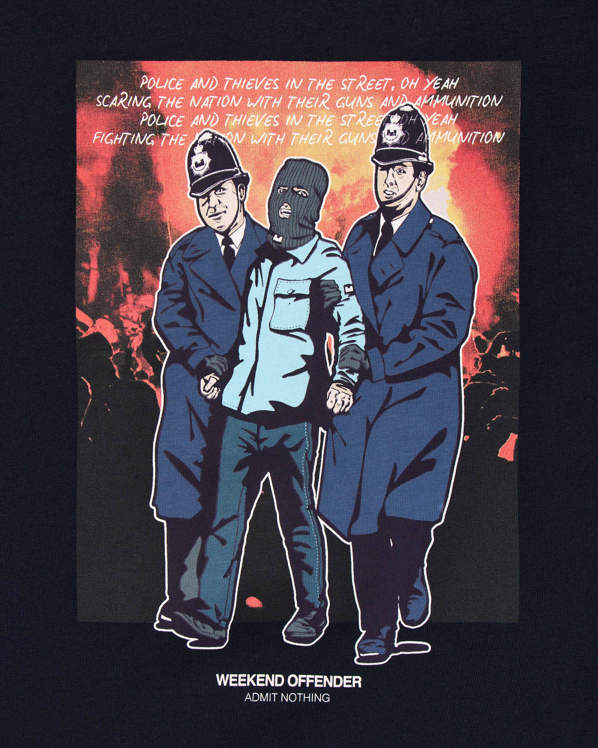 Murvin Graphic T-Shirt Navy - Image 2