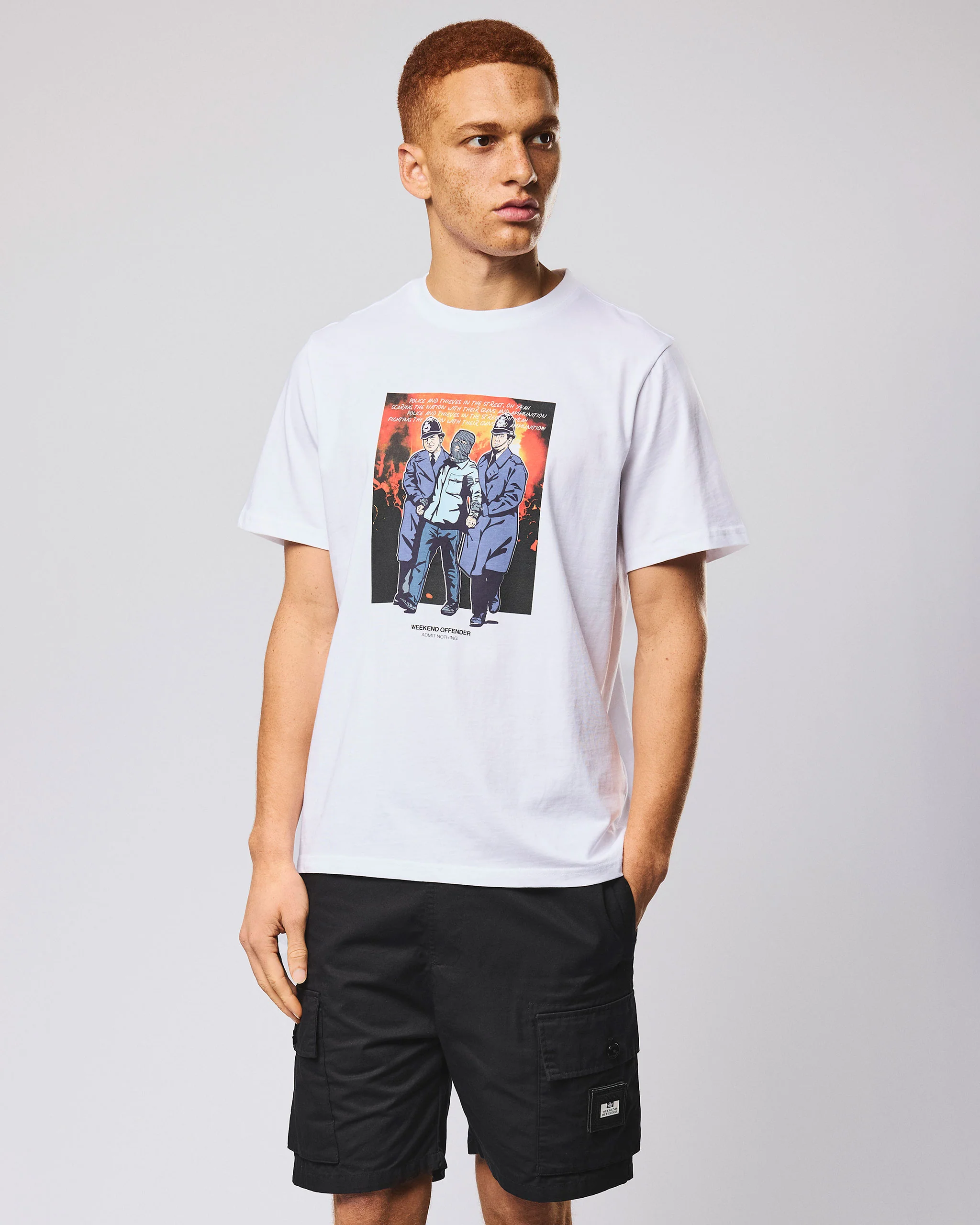 Murvin Graphic T-Shirt White - Image 4
