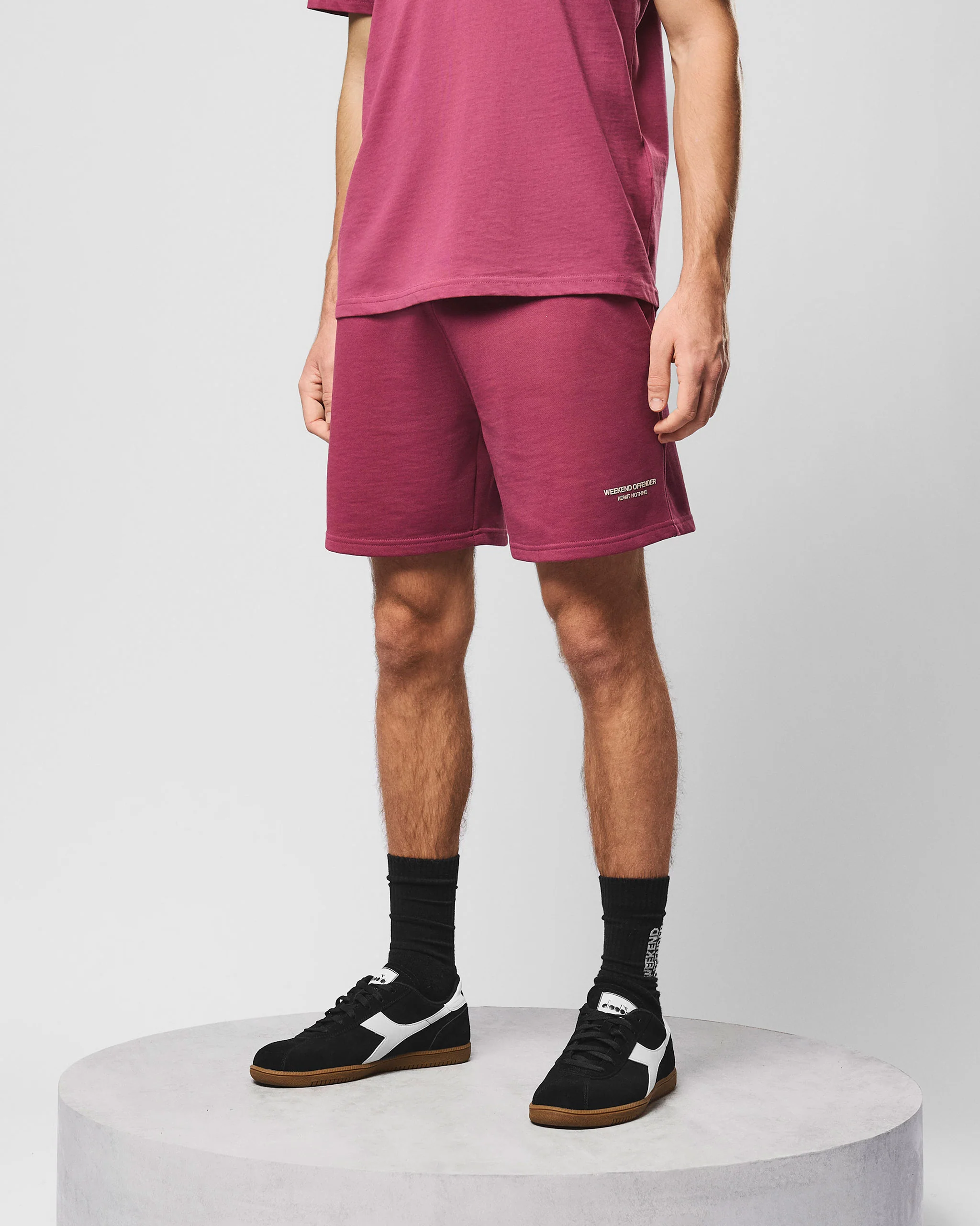 Mytros Jogger Short Kirsch/Cement - Image 3