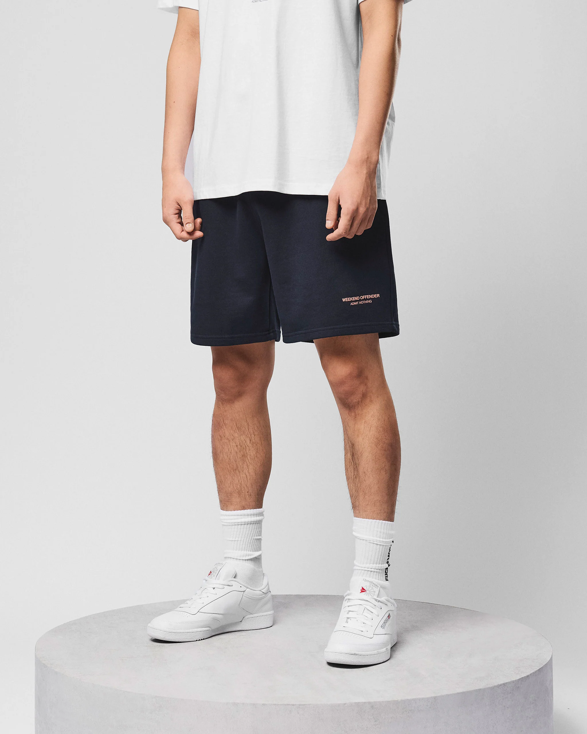 Mytros Jogger Short Navy/Coral - Image 3