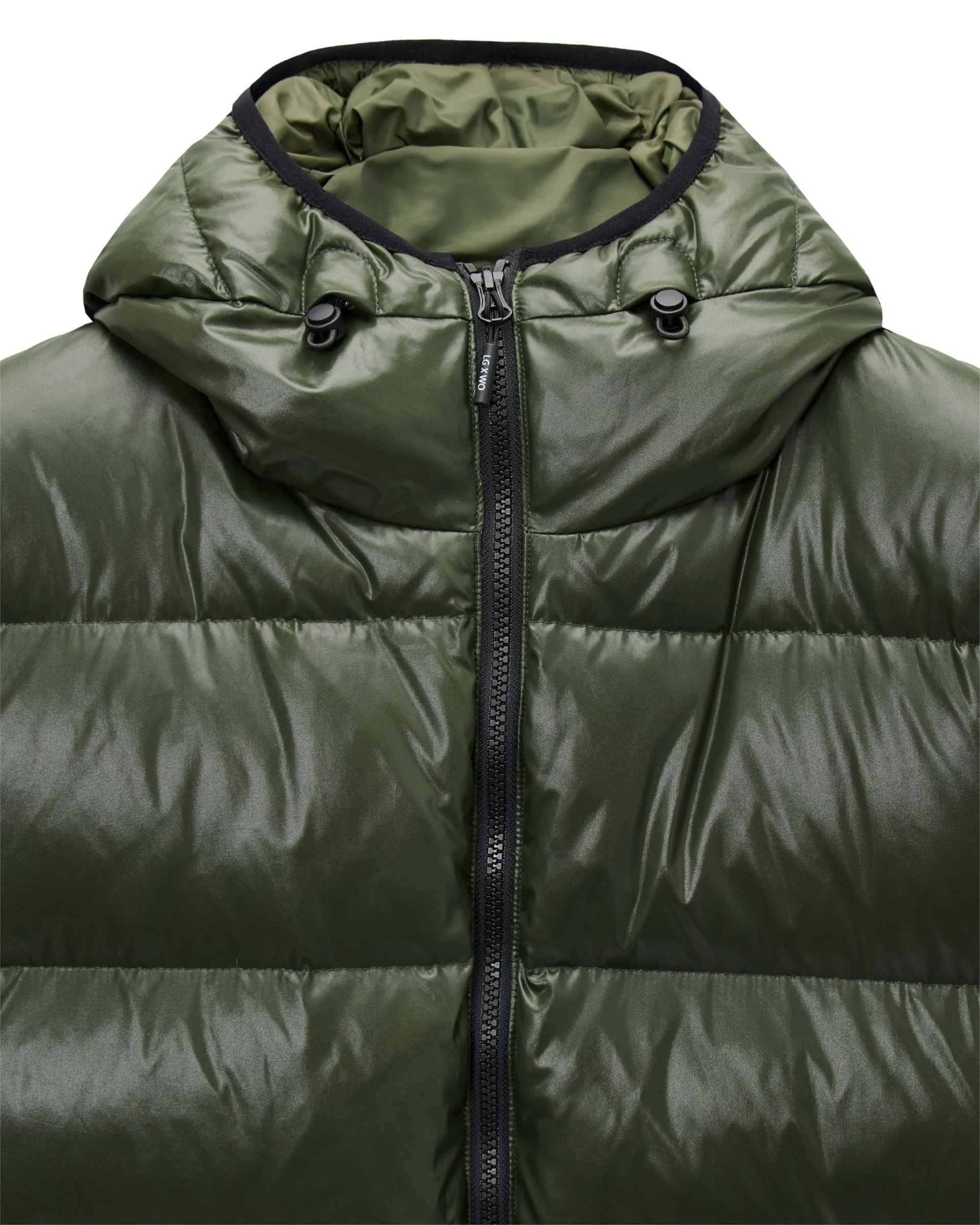 Nicholson Down Jacket Black Forest Green - Image 6