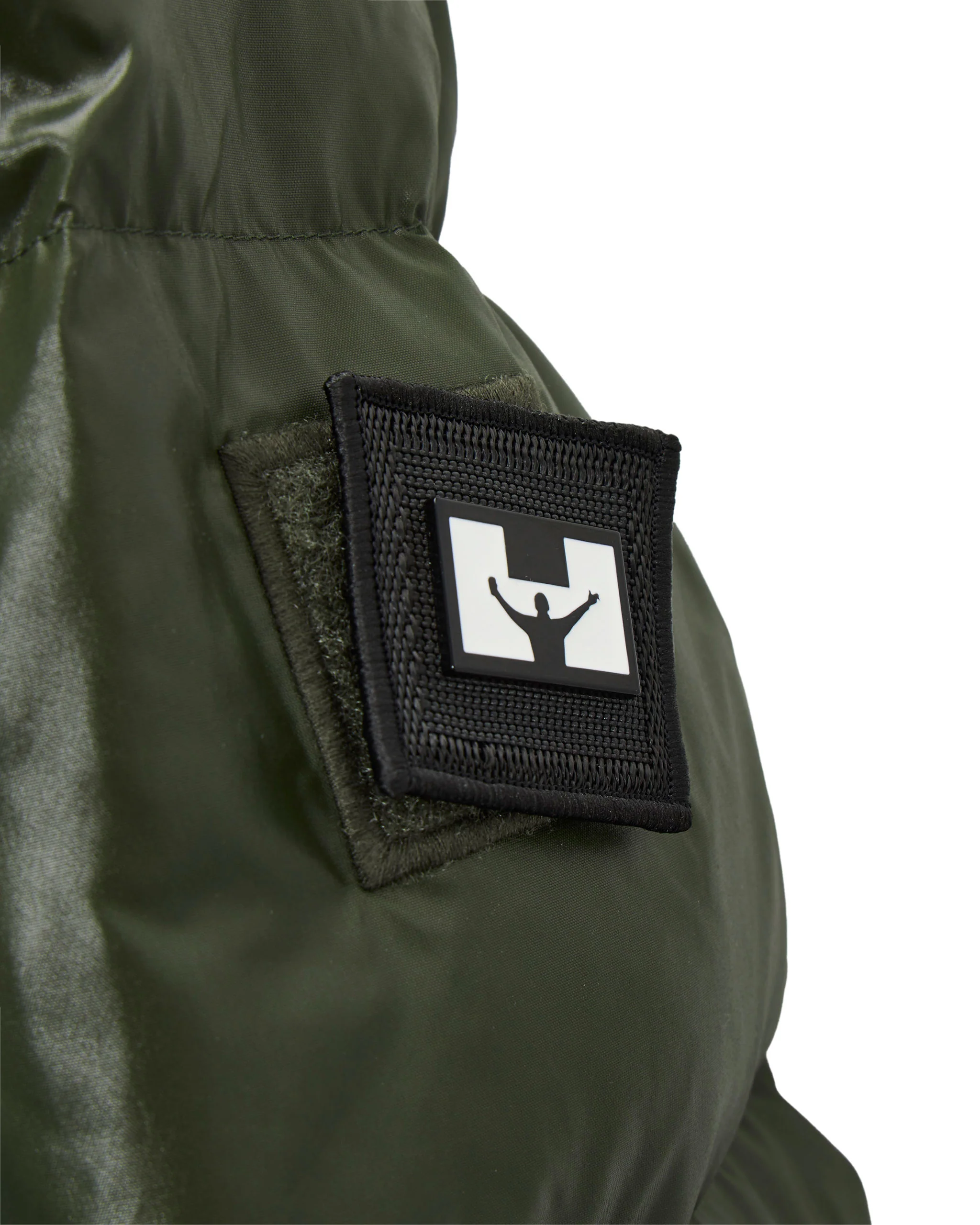 Nicholson Down Jacket Black Forest Green - Image 7