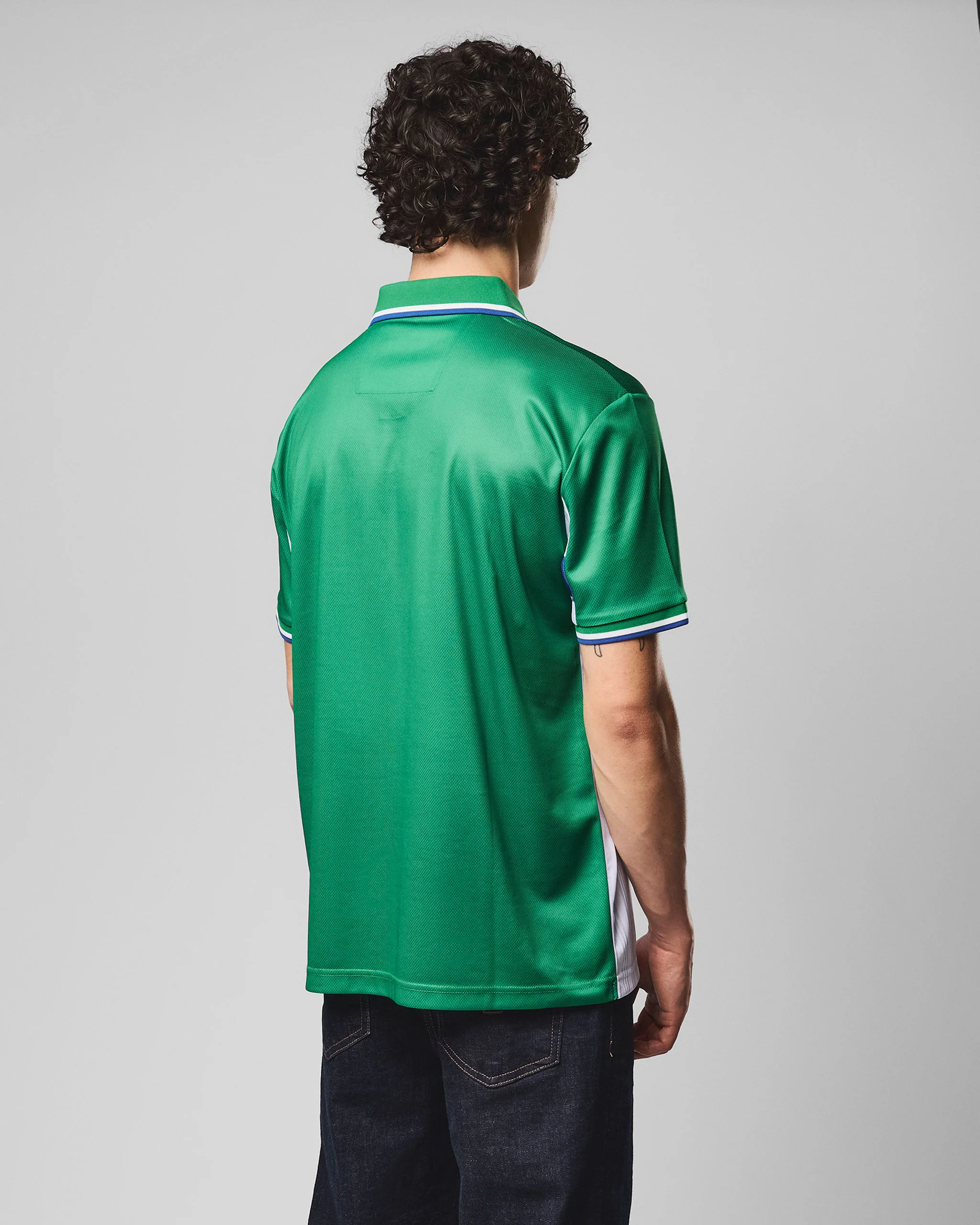 No Drug Football Shirt White - Image 4