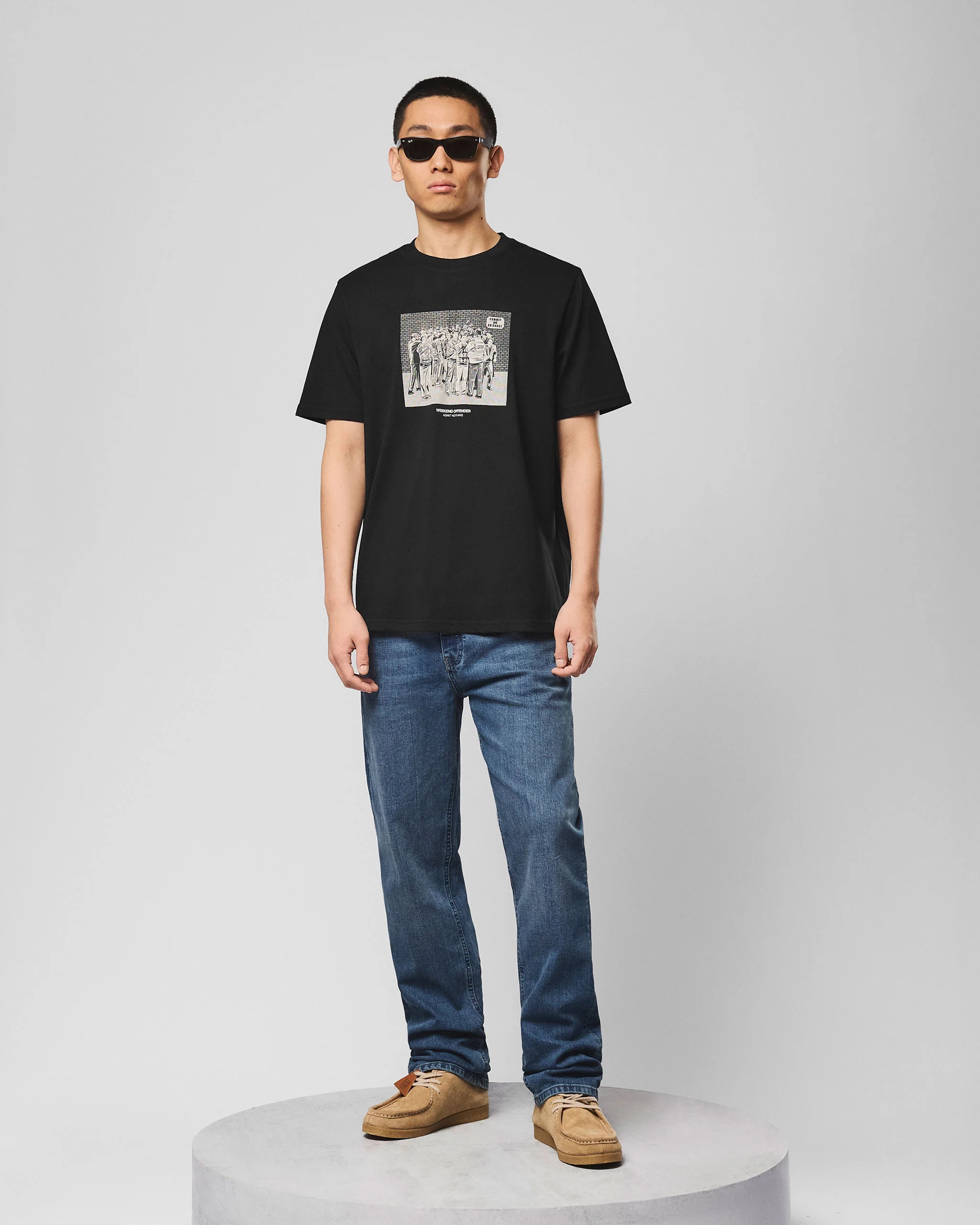 Nuisance Graphic T-Shirt Black - Image 3