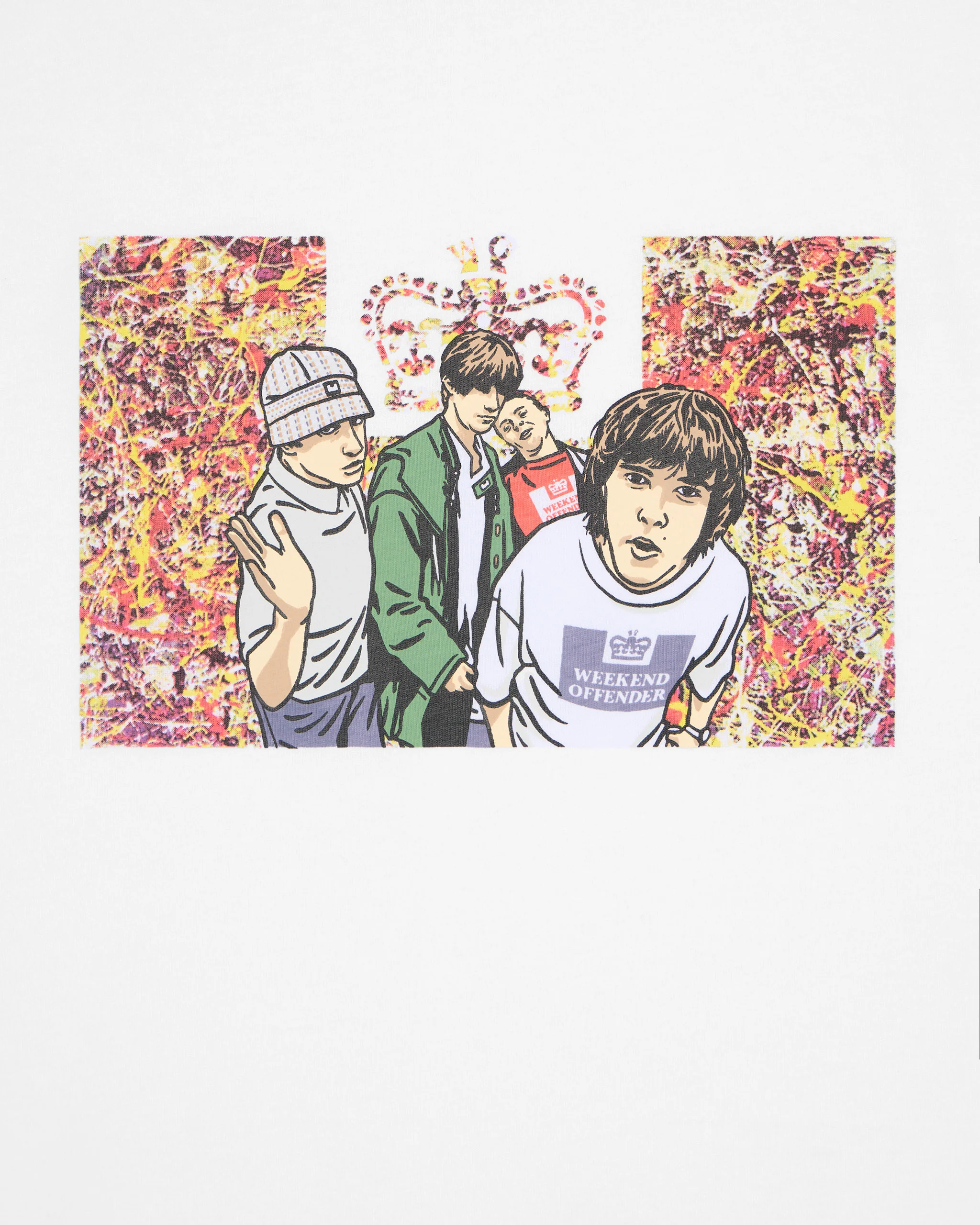 Number 5 Graphic T-Shirt White - Image 6