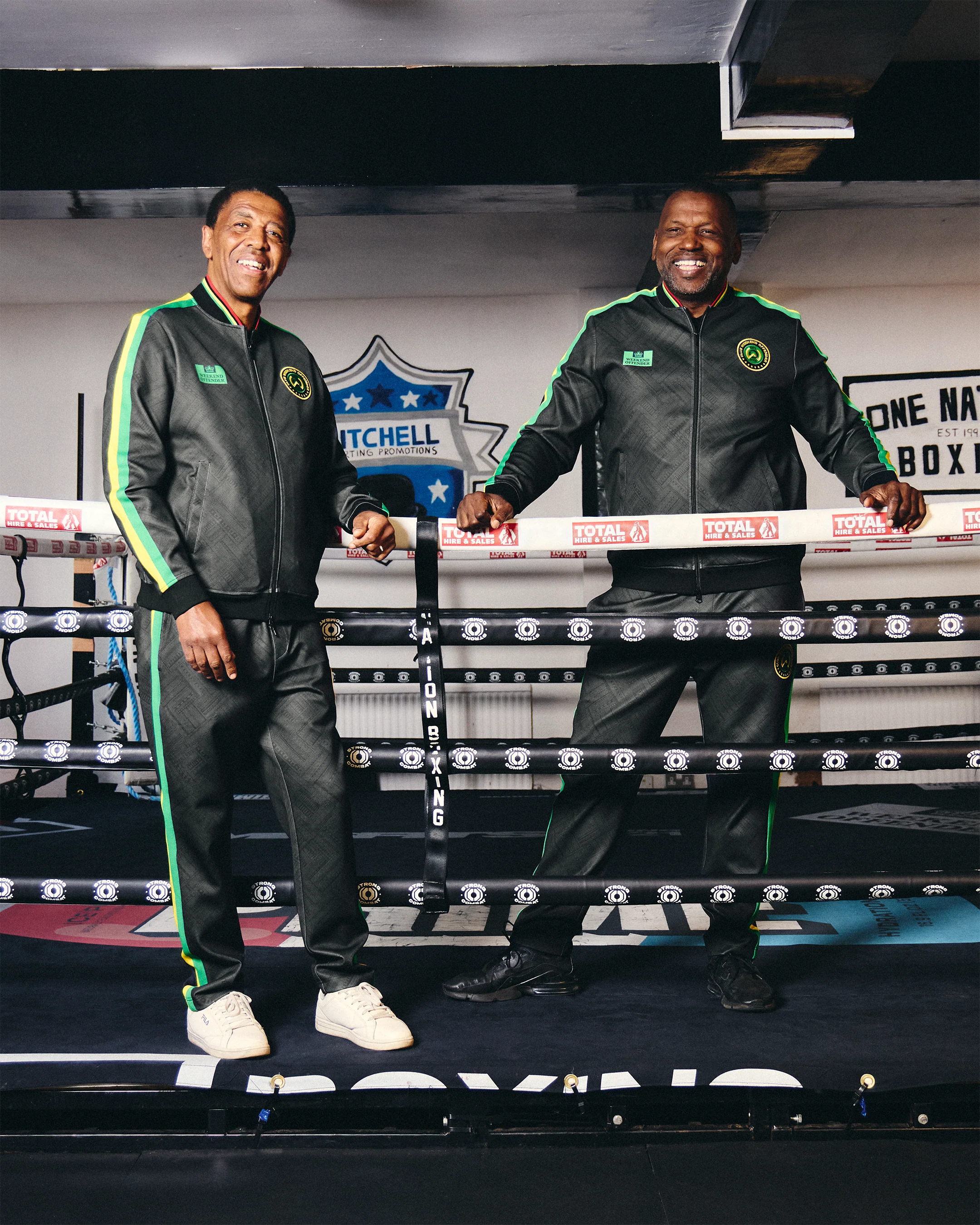 One Nation Tracksuit Black - Image 2