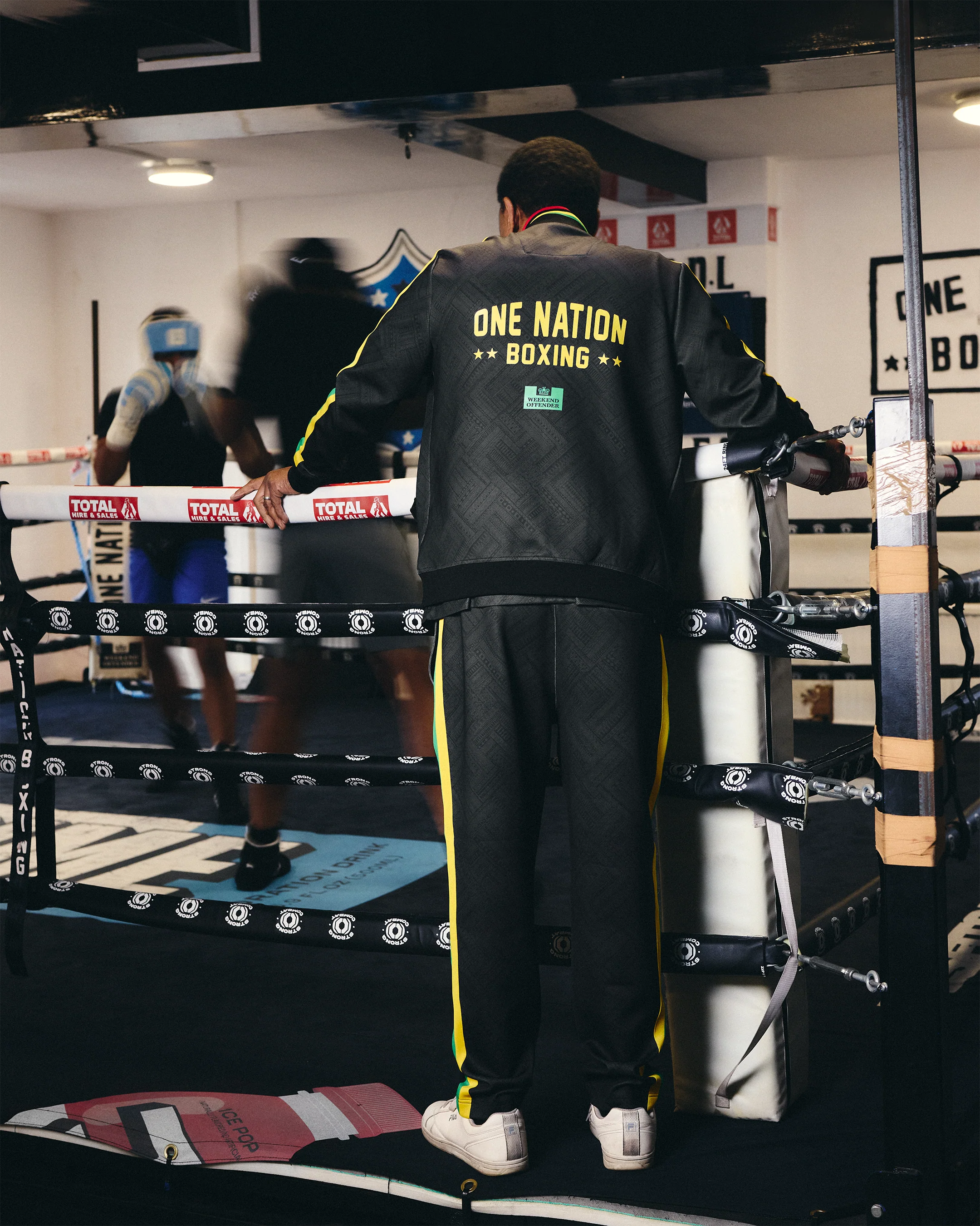 One Nation Tracksuit Black - Image 3