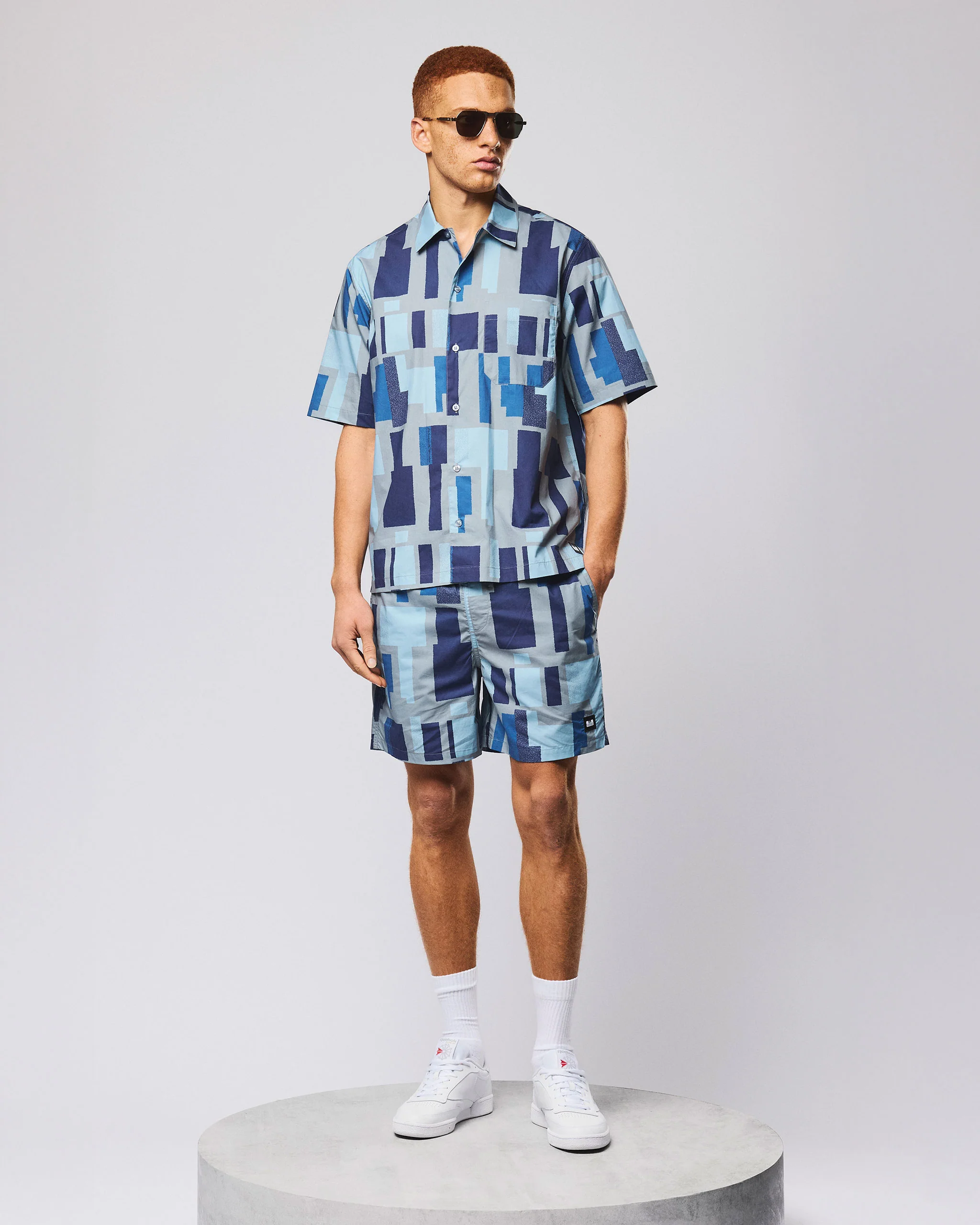 Ouzou Terrain Short Sleeve Shirt Smokey Grey - Image 2