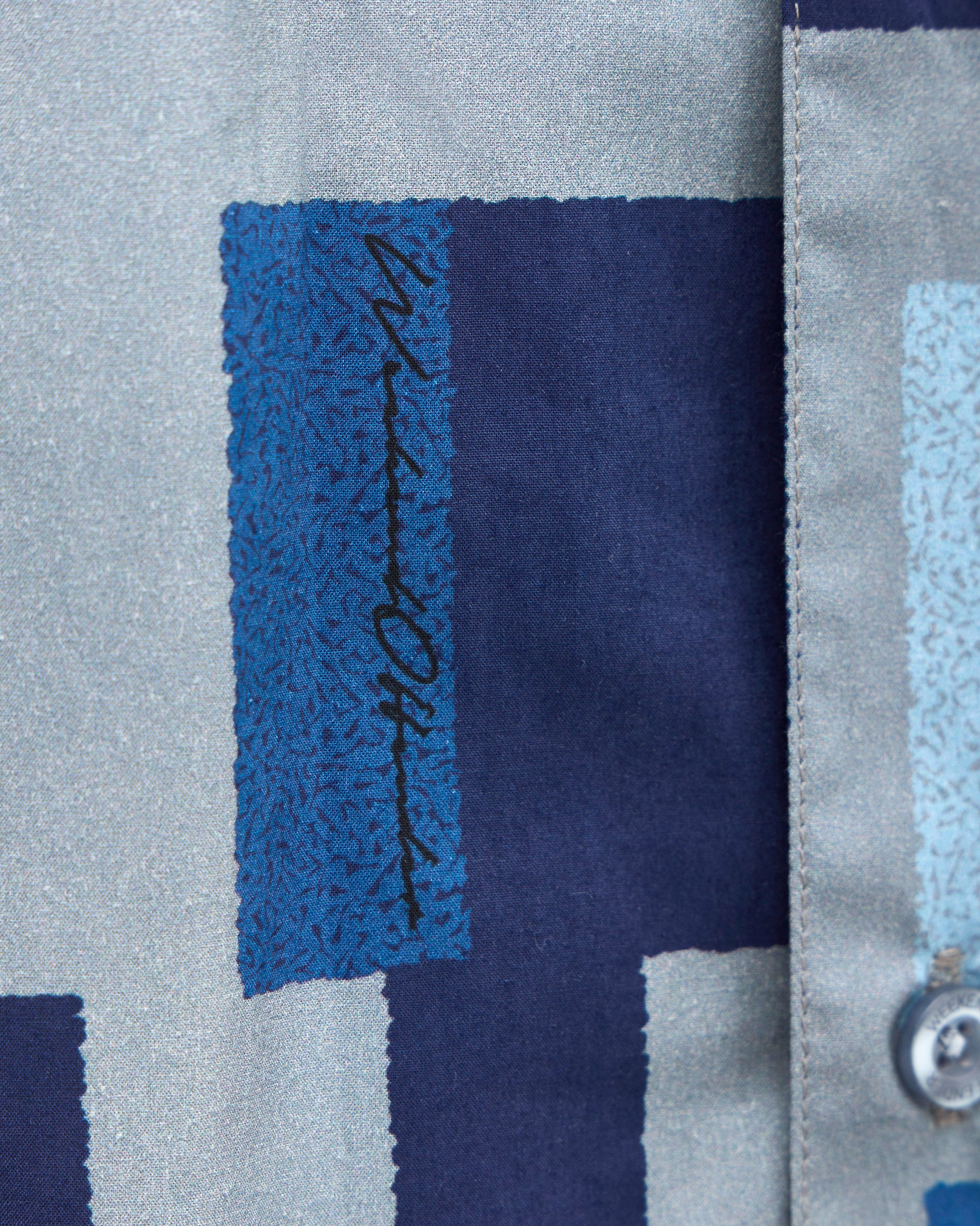 Ouzou Terrain Short Sleeve Shirt Smokey Grey - Image 6