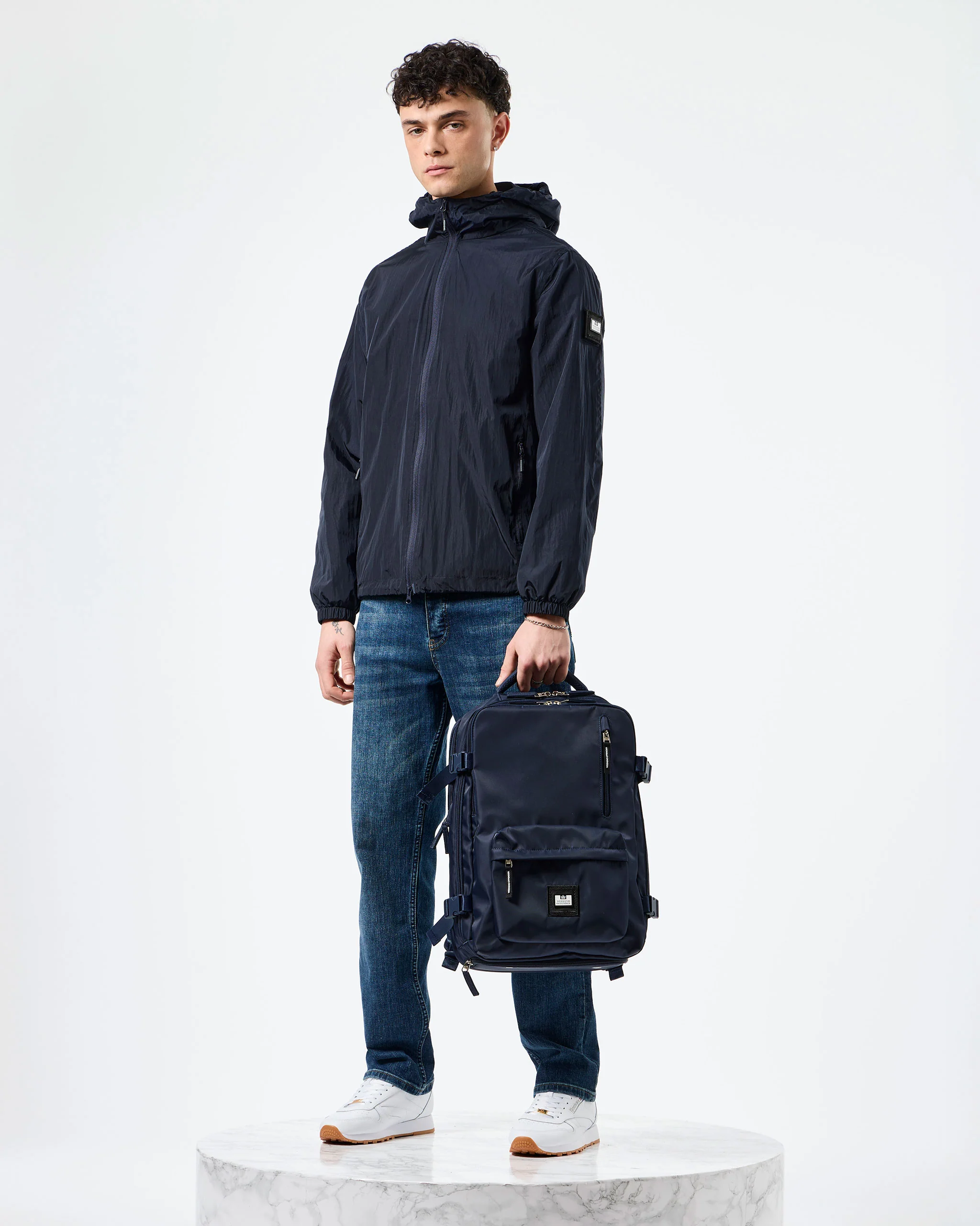 Overnighter Bag Dark Navy - Image 2