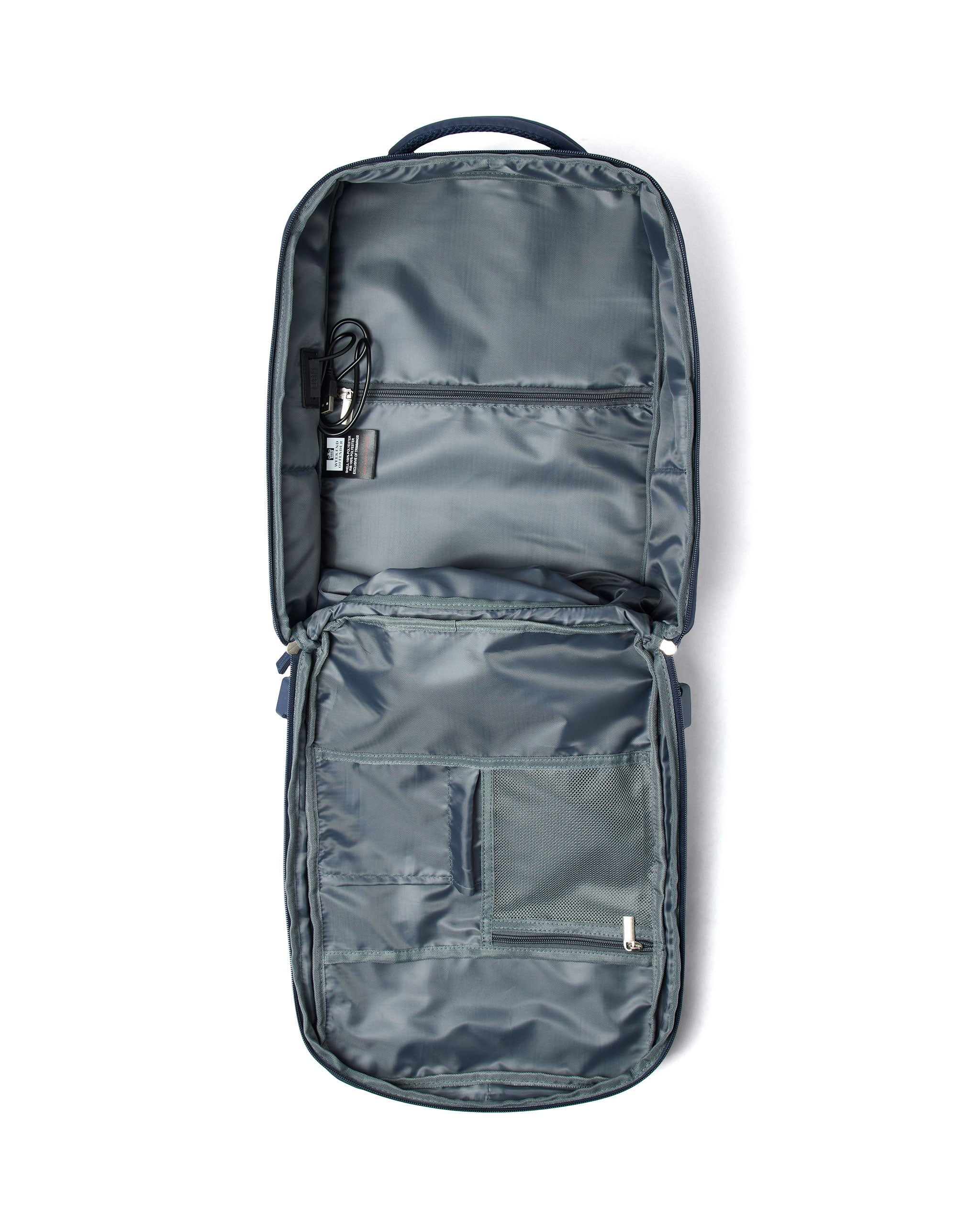 Overnighter Bag Dark Navy - Image 8