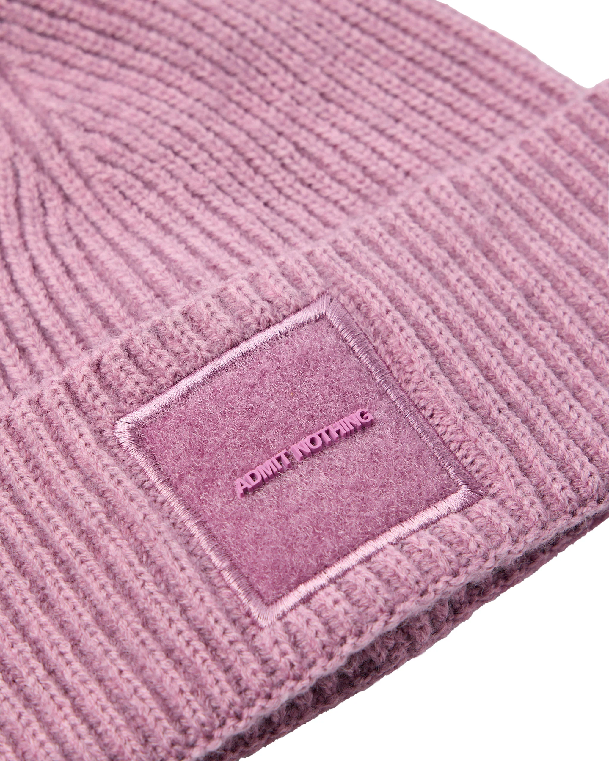 Palmyra Rib Beanie Chrosite Pink - Image 3