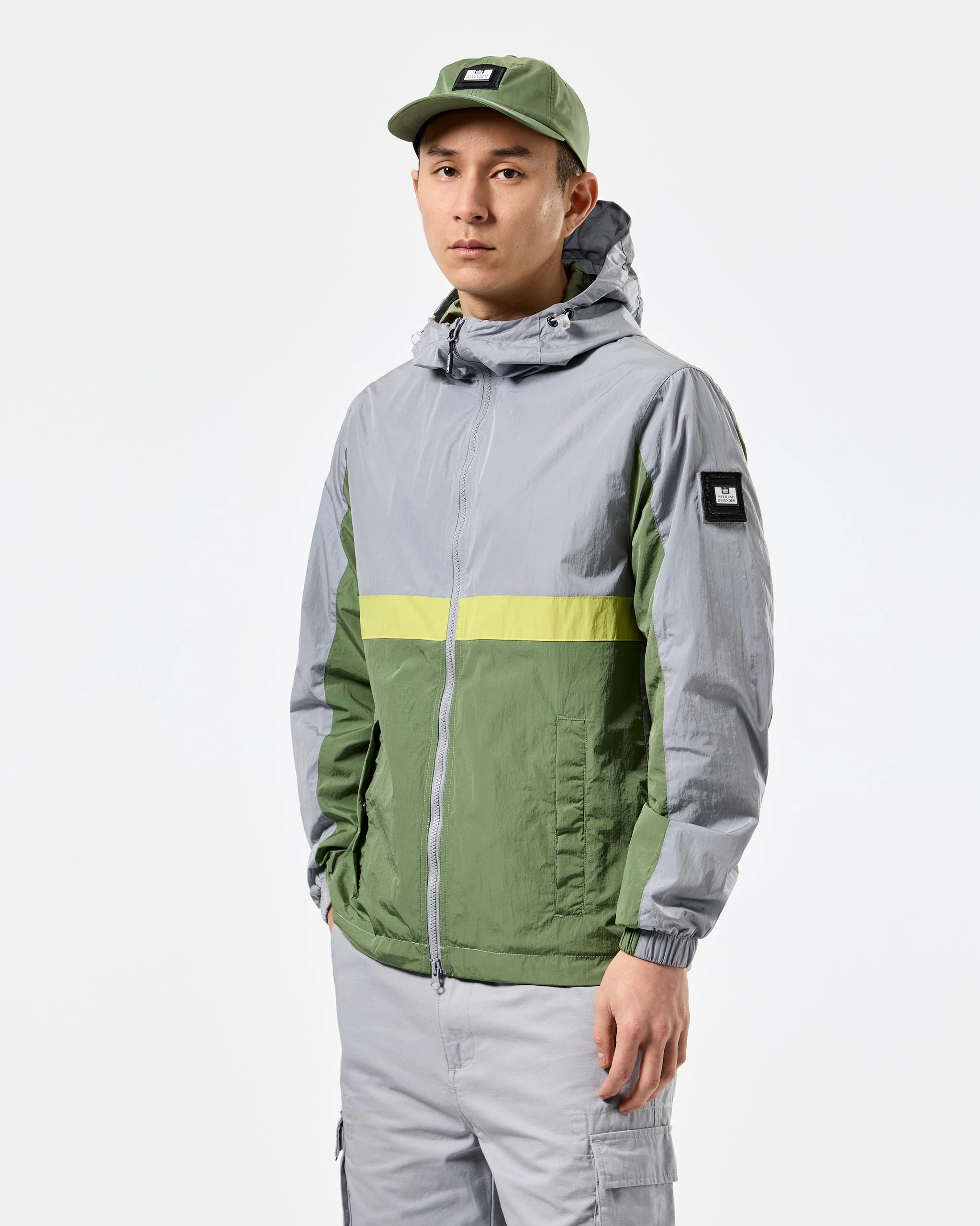 Parissa Windbreaker Jacket Smokey Grey - Image 2