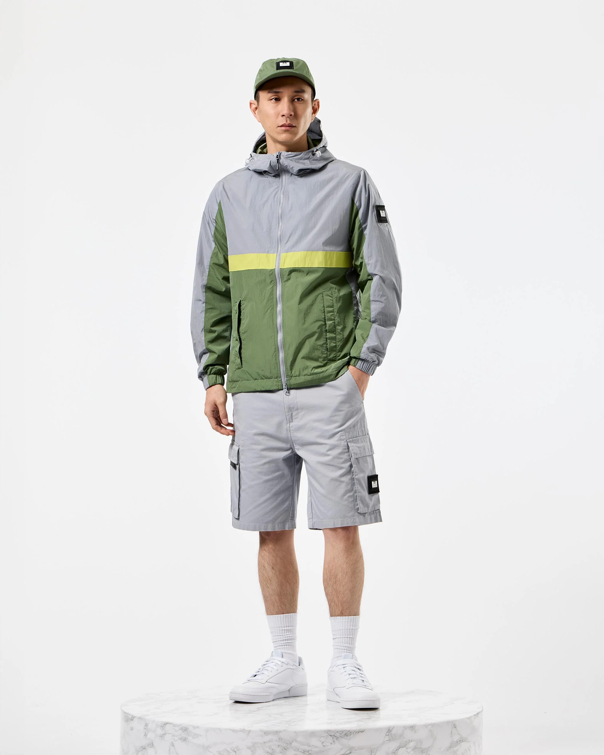 Parissa Windbreaker Jacket Smokey Grey - Image 3