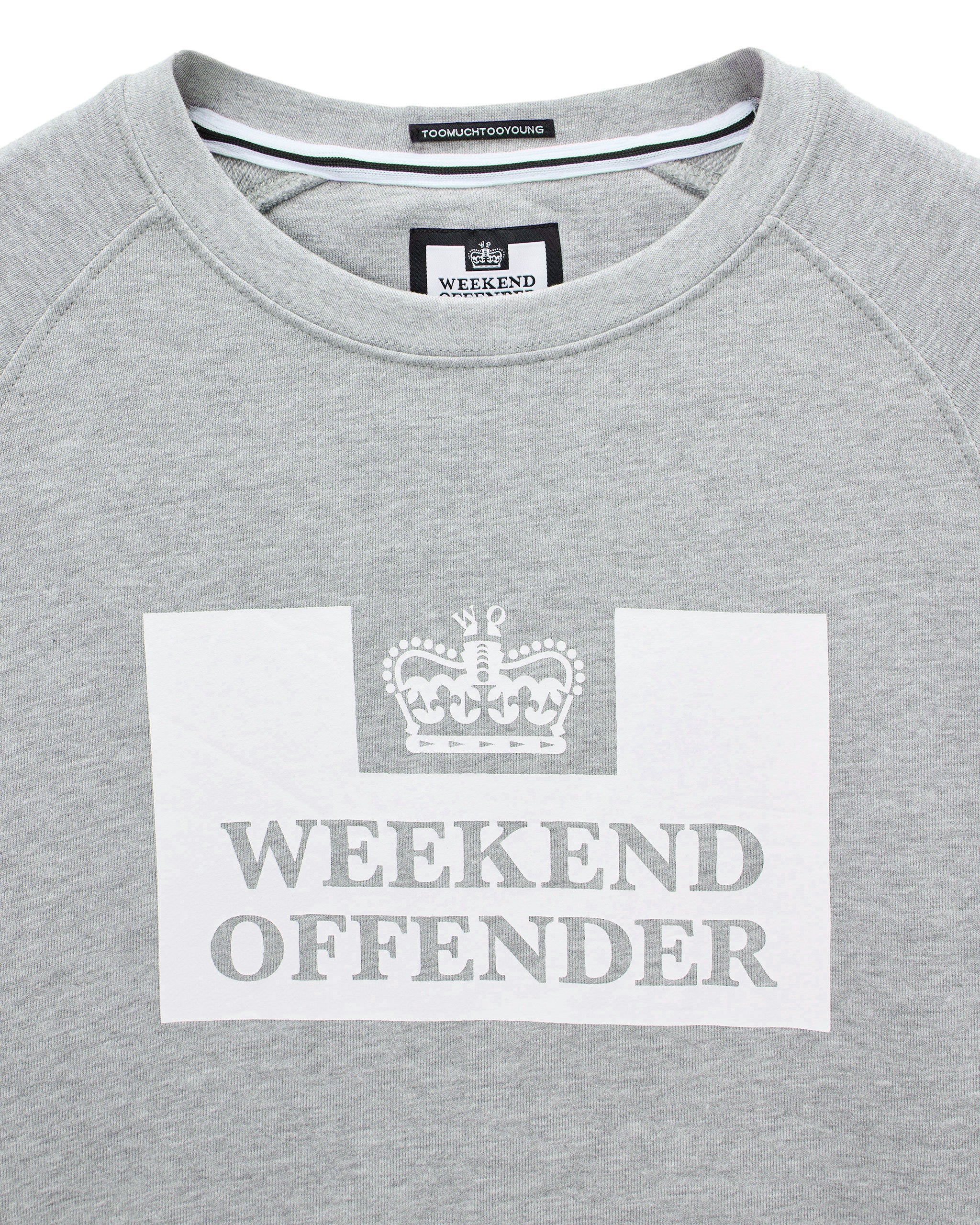 Penitentiary Classic Sweatshirt Grey Marl - Image 5