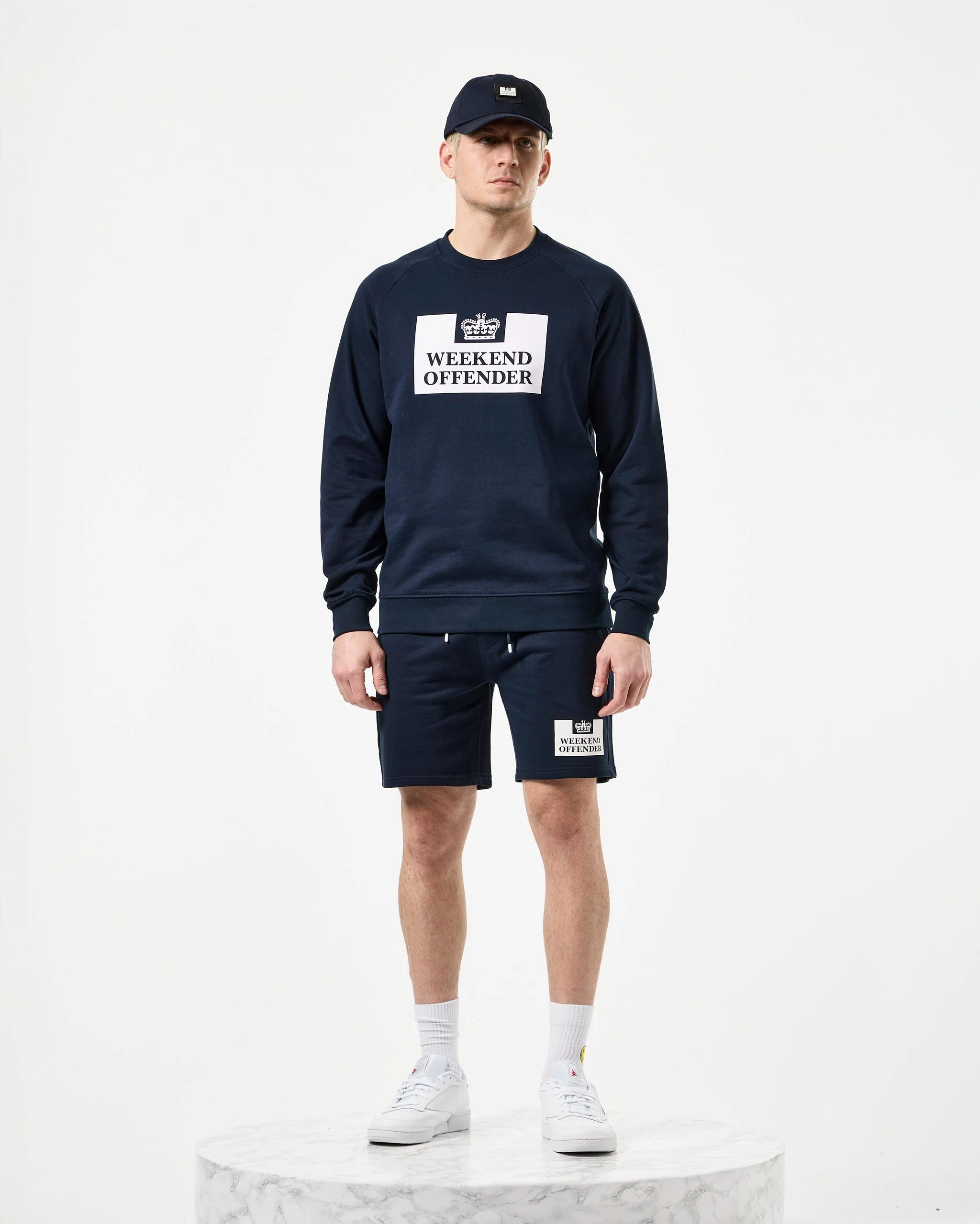 Penitentiary Classic Sweatshirt Navy - Image 3