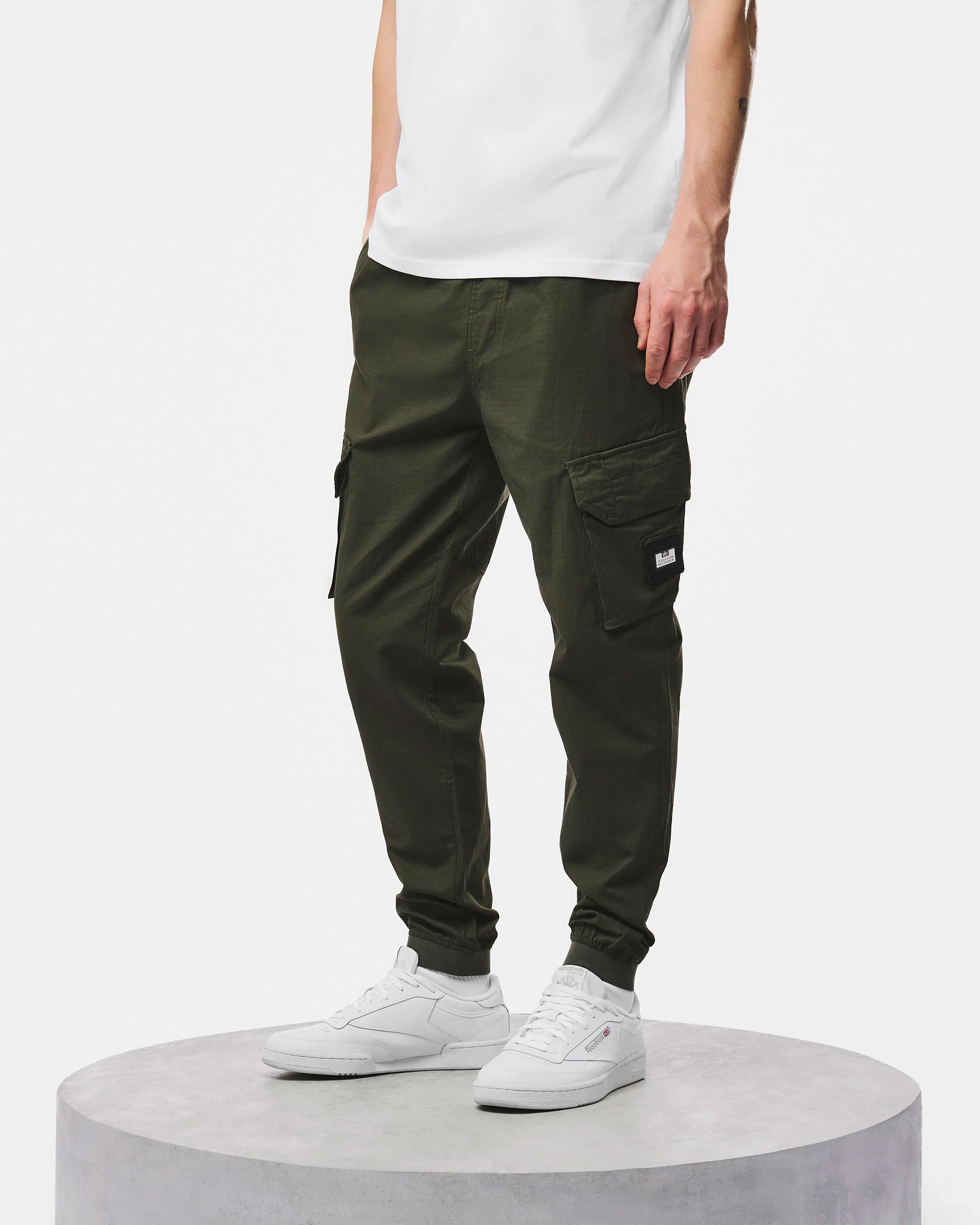 Pianemo Cargo Pant Black Forest Green - Image 3