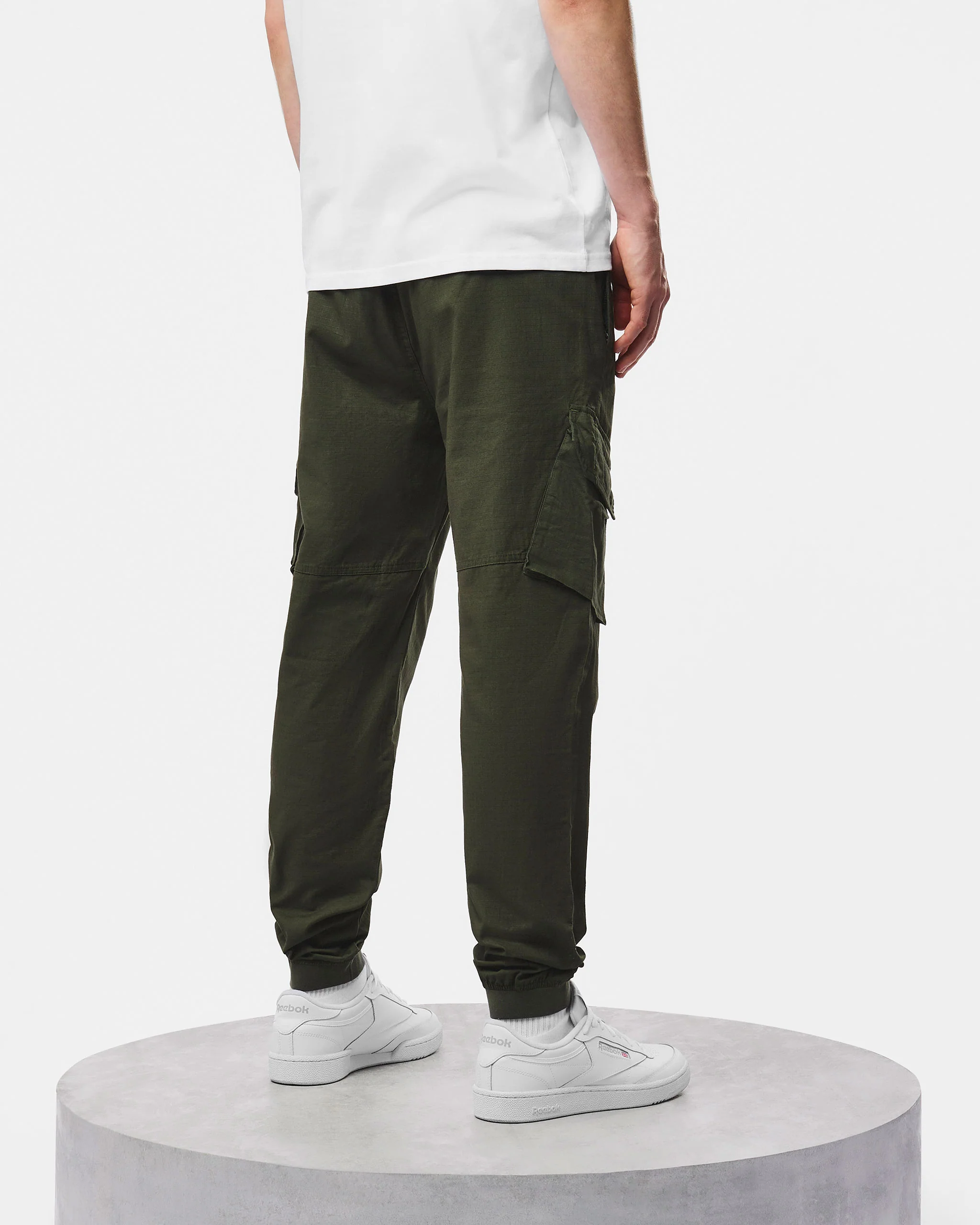 Pianemo Cargo Pant Black Forest Green - Image 4