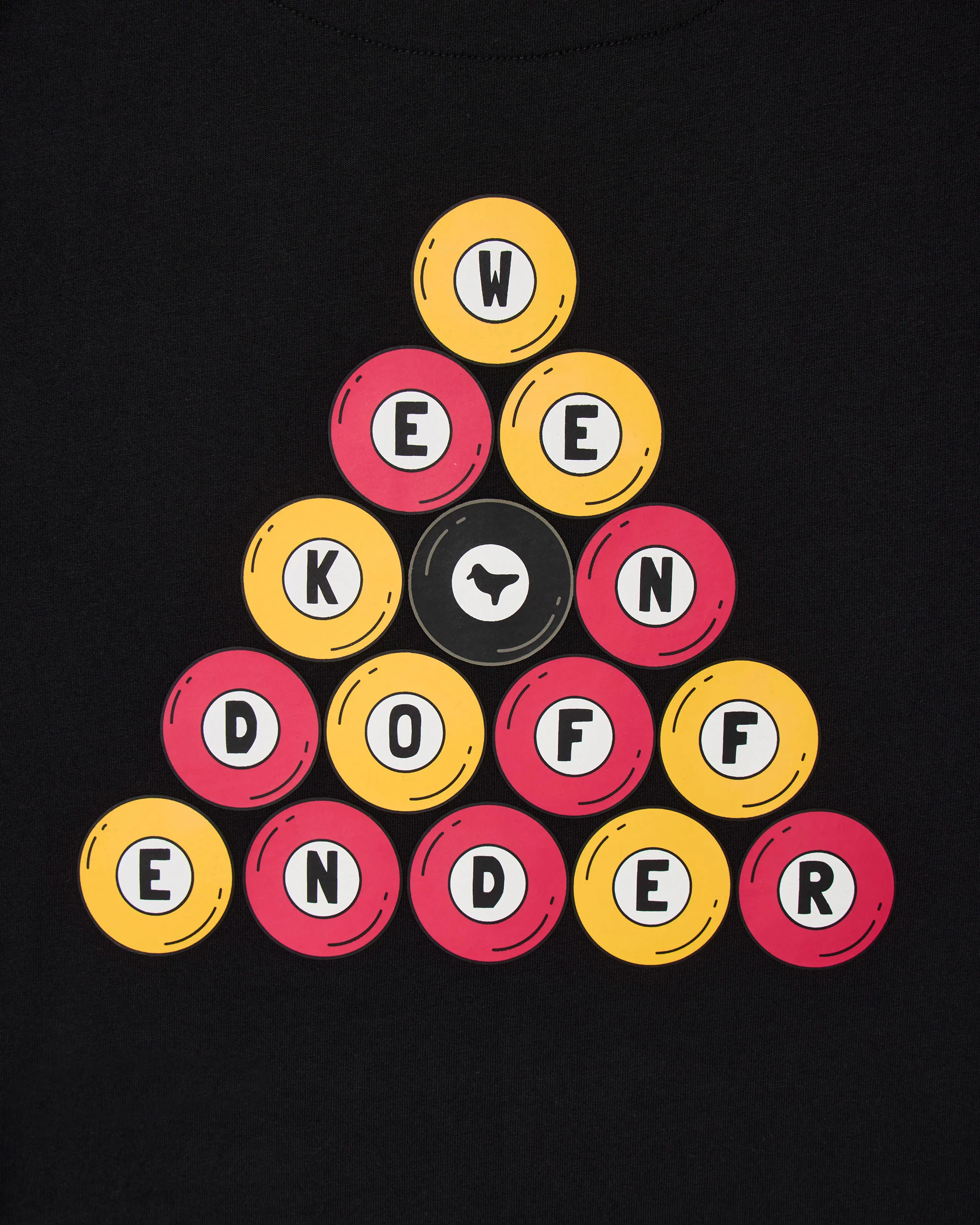 8 Ball Graphic T-Shirt Black - Image 3