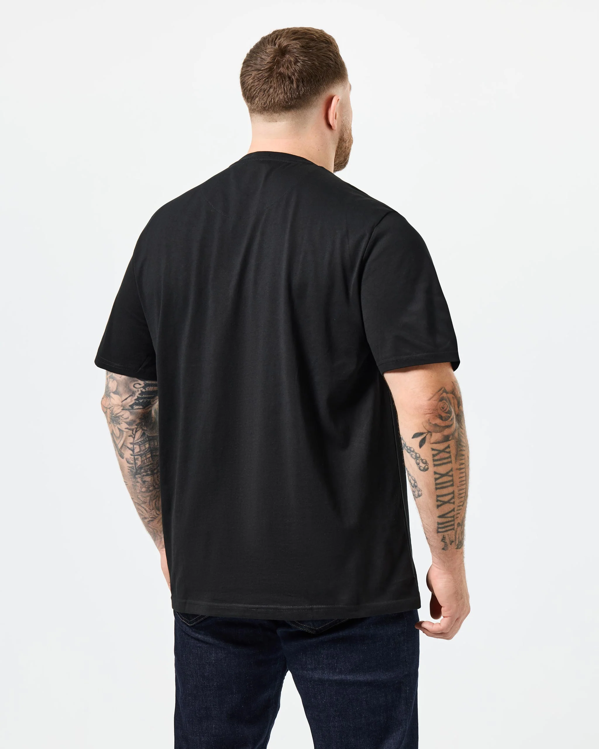 Plus Size - Badman Graphic T-Shirt Black - Image 4
