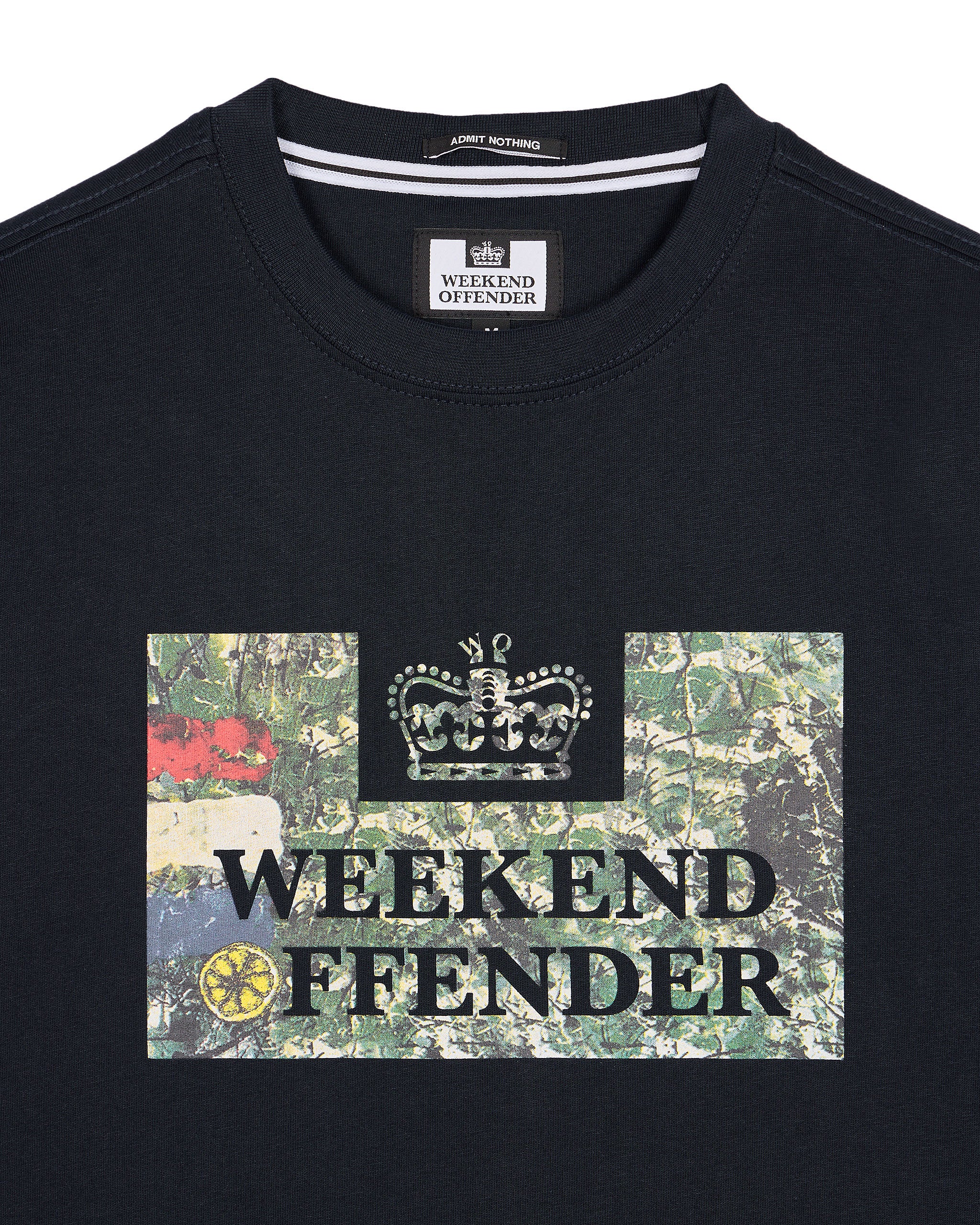 Plus Size - Badman Graphic T-Shirt Navy - Image 5