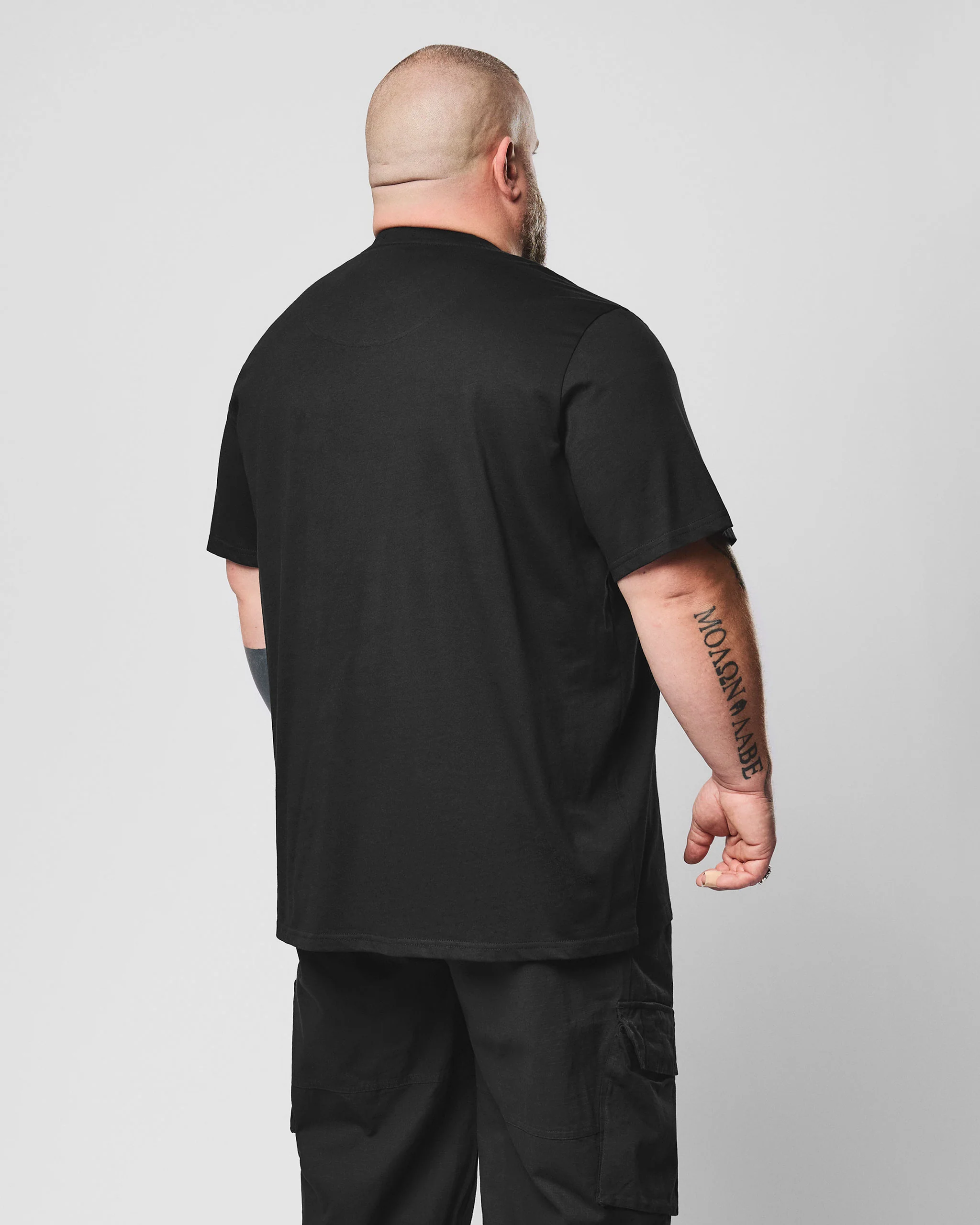 Plus Size - Brooklands T-Shirt Black - Image 4