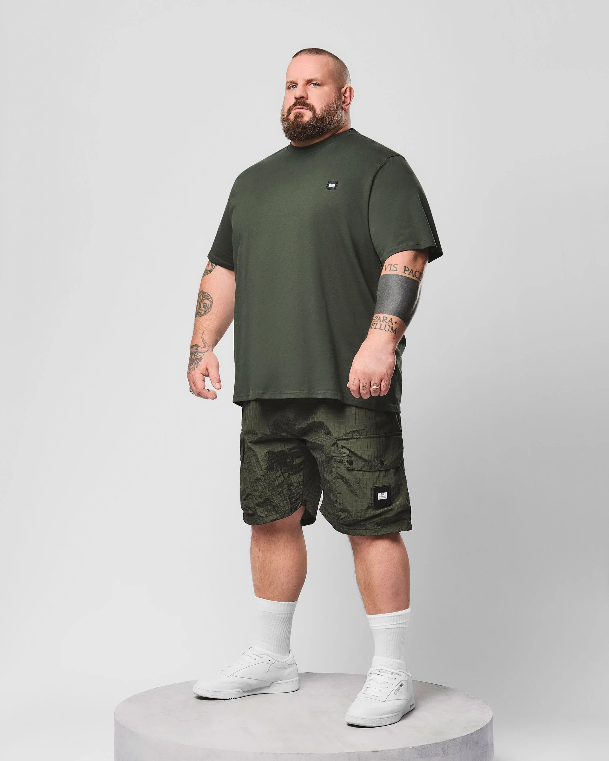 Plus Size - Brooklands T-Shirt Black Forest Green - Image 2
