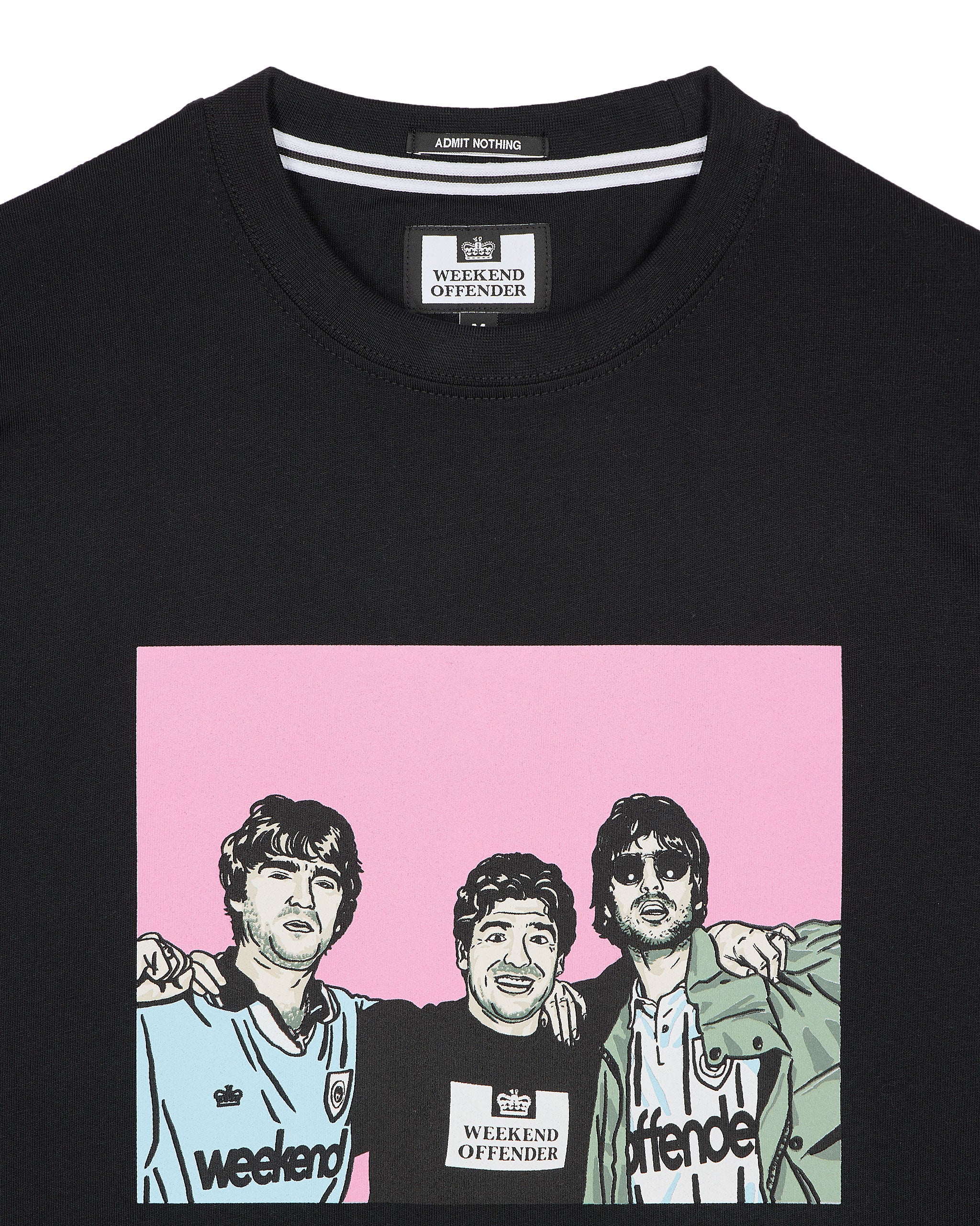 Plus Size - Diego Graphic T-Shirt Black - Image 5