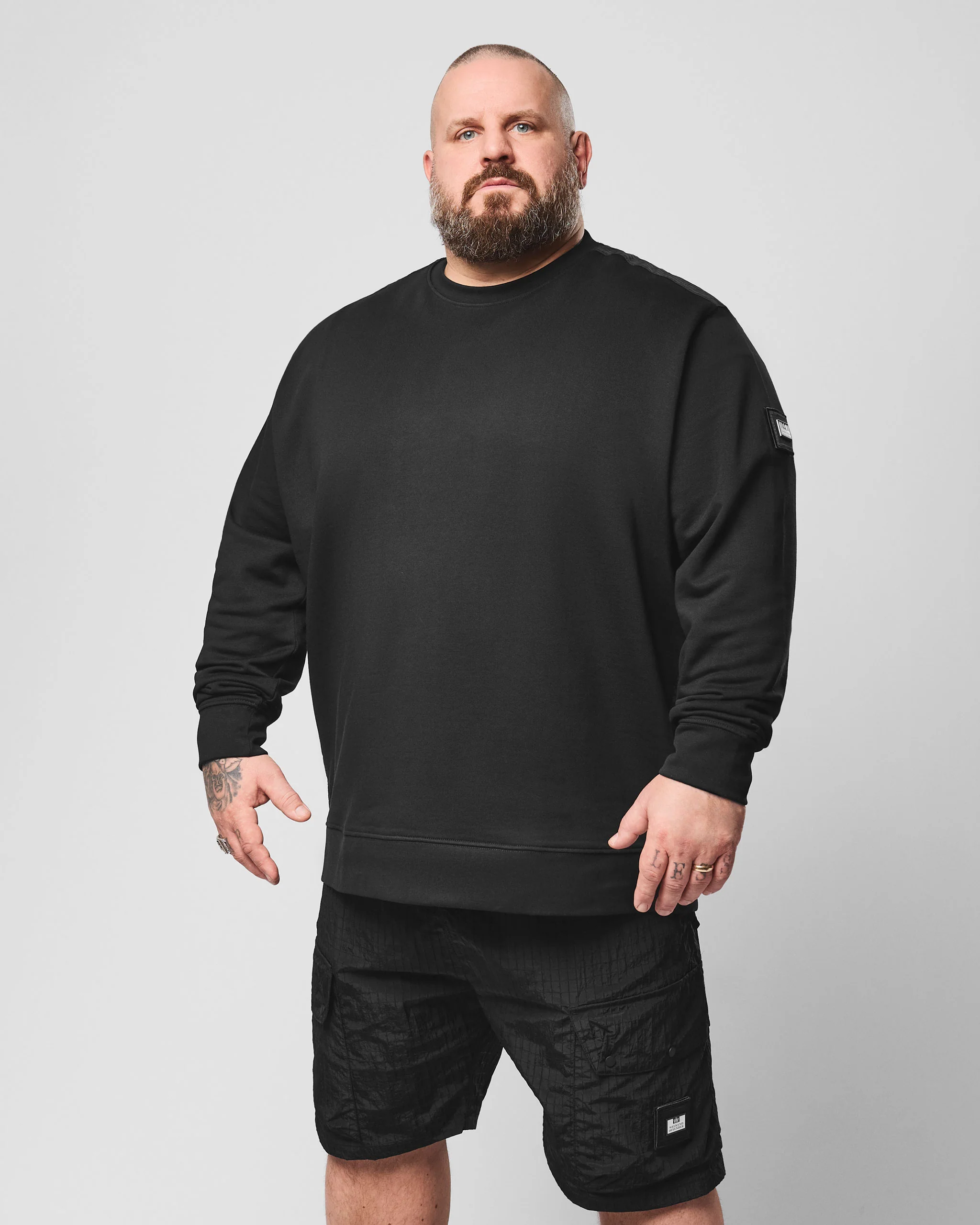 Plus Size - F Bomb Sweatshirt Black - Image 2