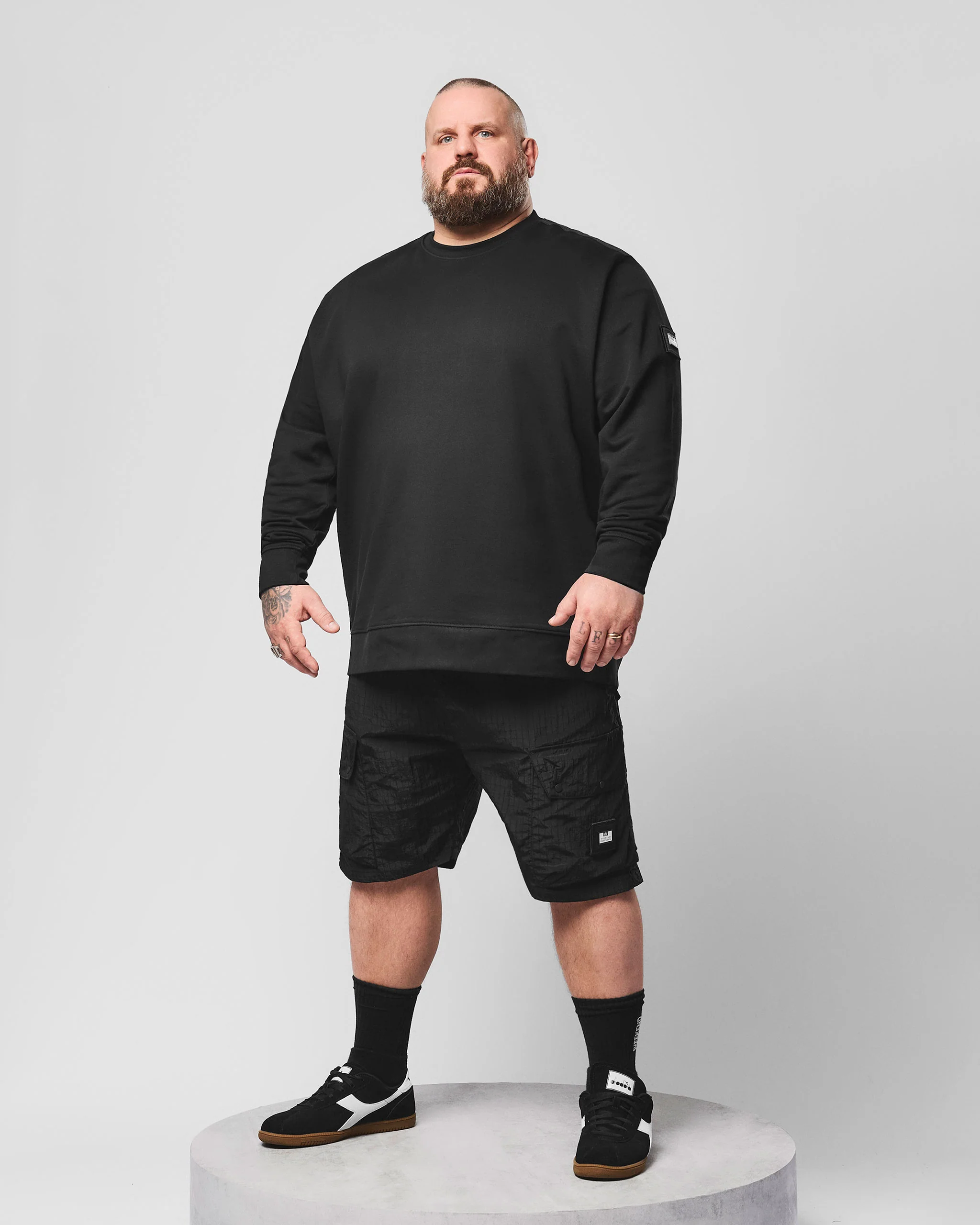 Plus Size - F Bomb Sweatshirt Black - Image 3