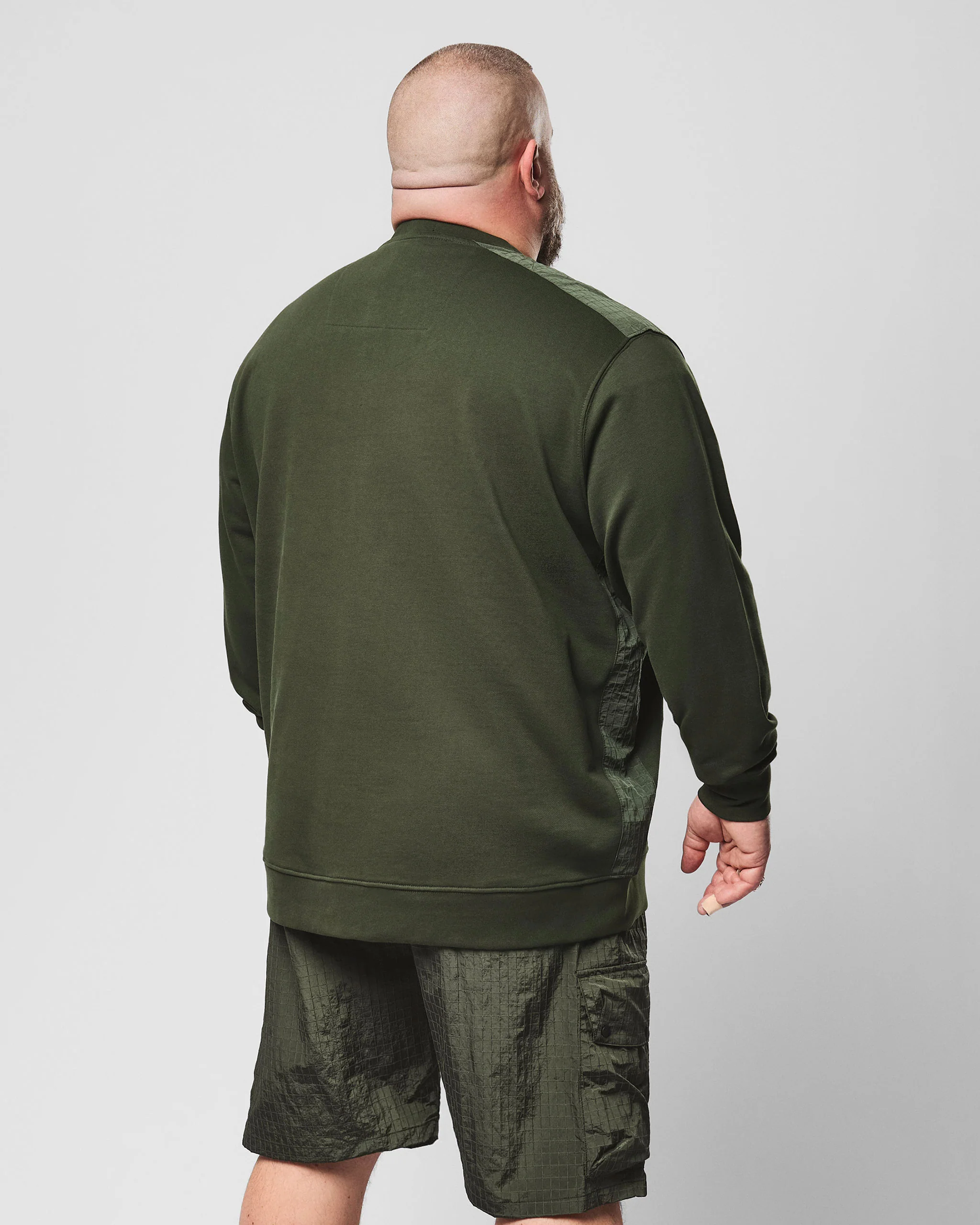 Plus Size - F Bomb Sweatshirt Black Forest Green - Image 4