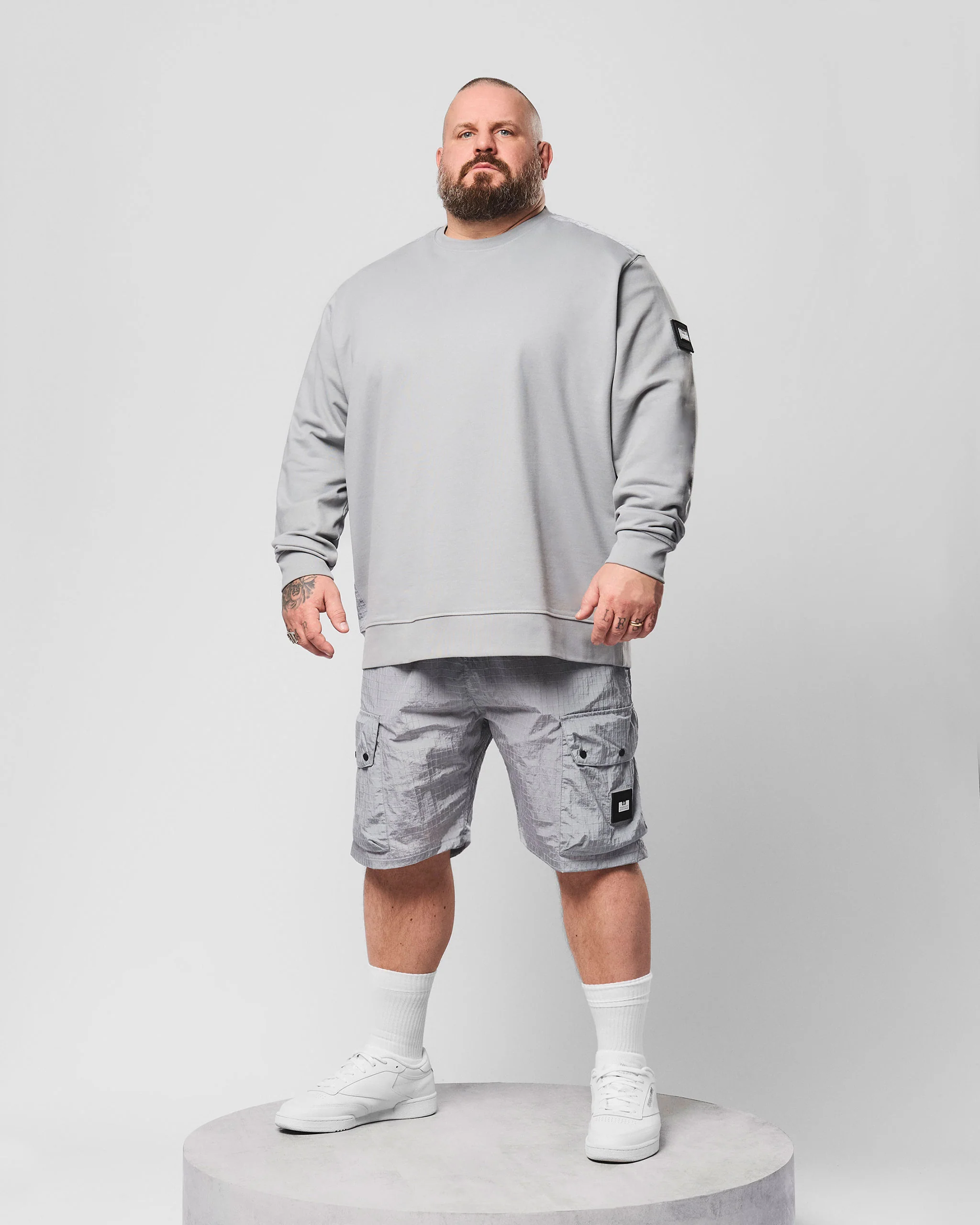 Plus Size - F Bomb Sweatshirt Smokey Grey - Image 2