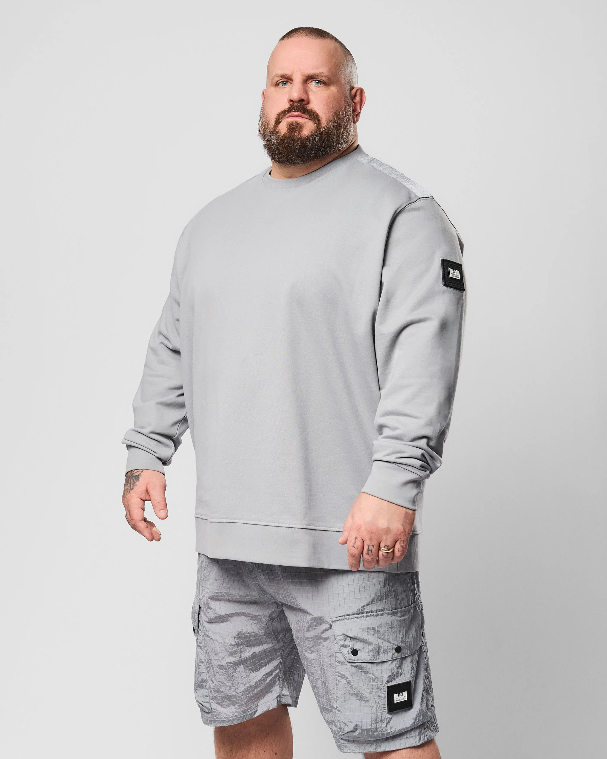 Plus Size - F Bomb Sweatshirt Smokey Grey - Image 3