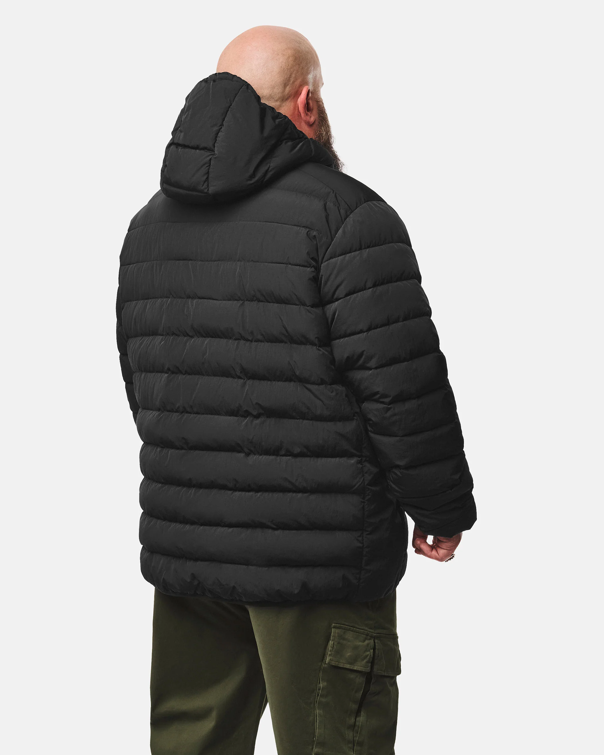 Plus Size - La Guardia Puffer Jacket Black - Image 5