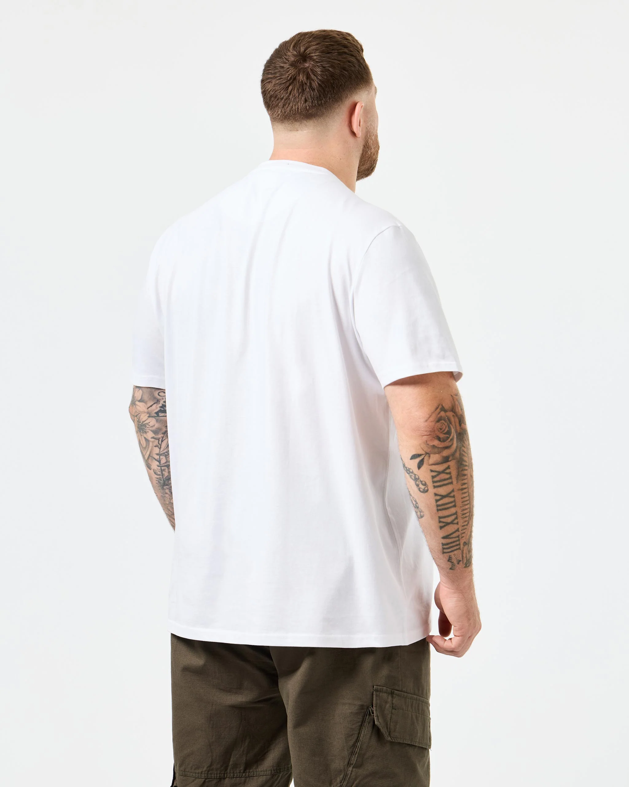 Plus Size - Leo Gregory Graphic T-Shirt White - Image 4