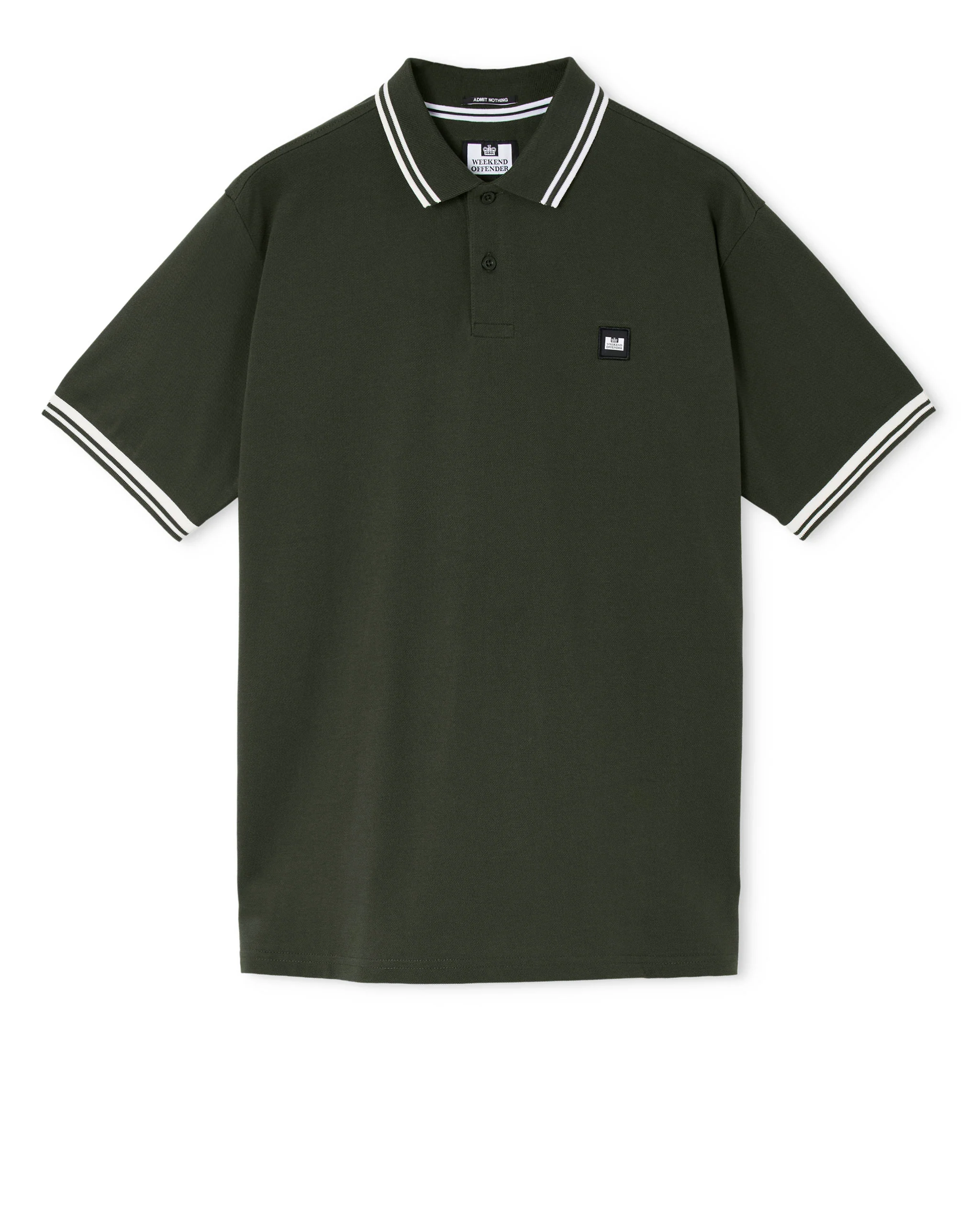 Levanto Polo Shirt Black Forest Green/Ghost