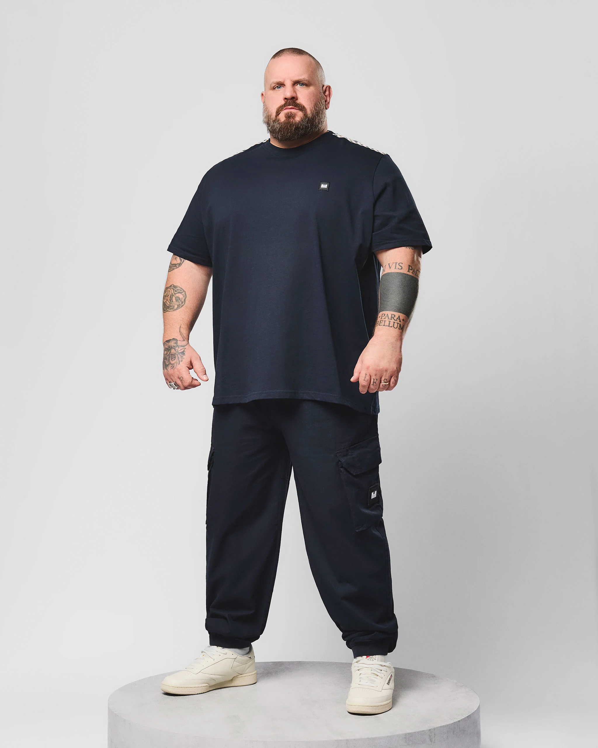 Plus Size - Medea T-Shirt Navy - Image 2