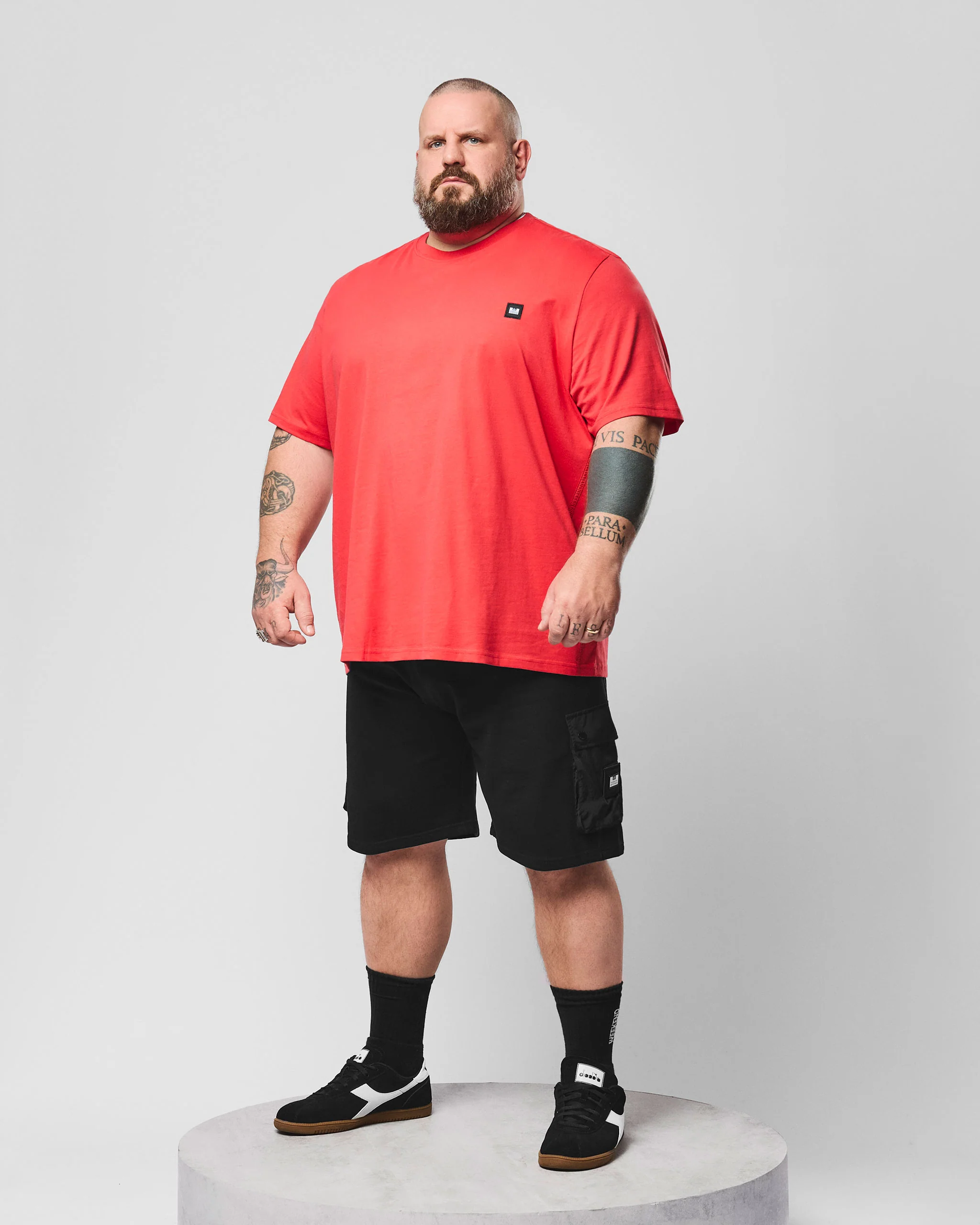 Plus Size - Nor'Easter Jogger Shorts Black - Image 2