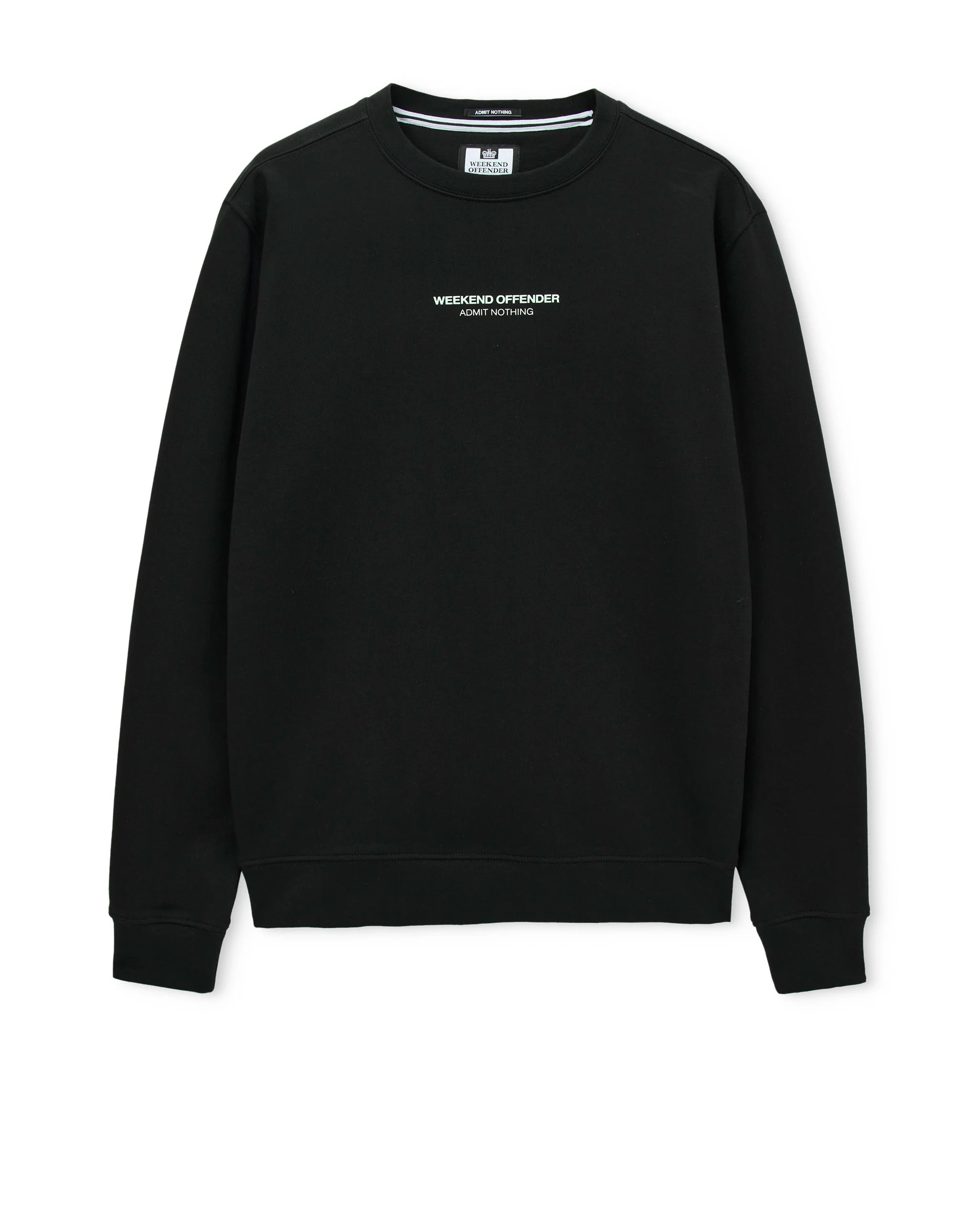 Plus Size - Raval Sweatshirt Black/Amazonite Green