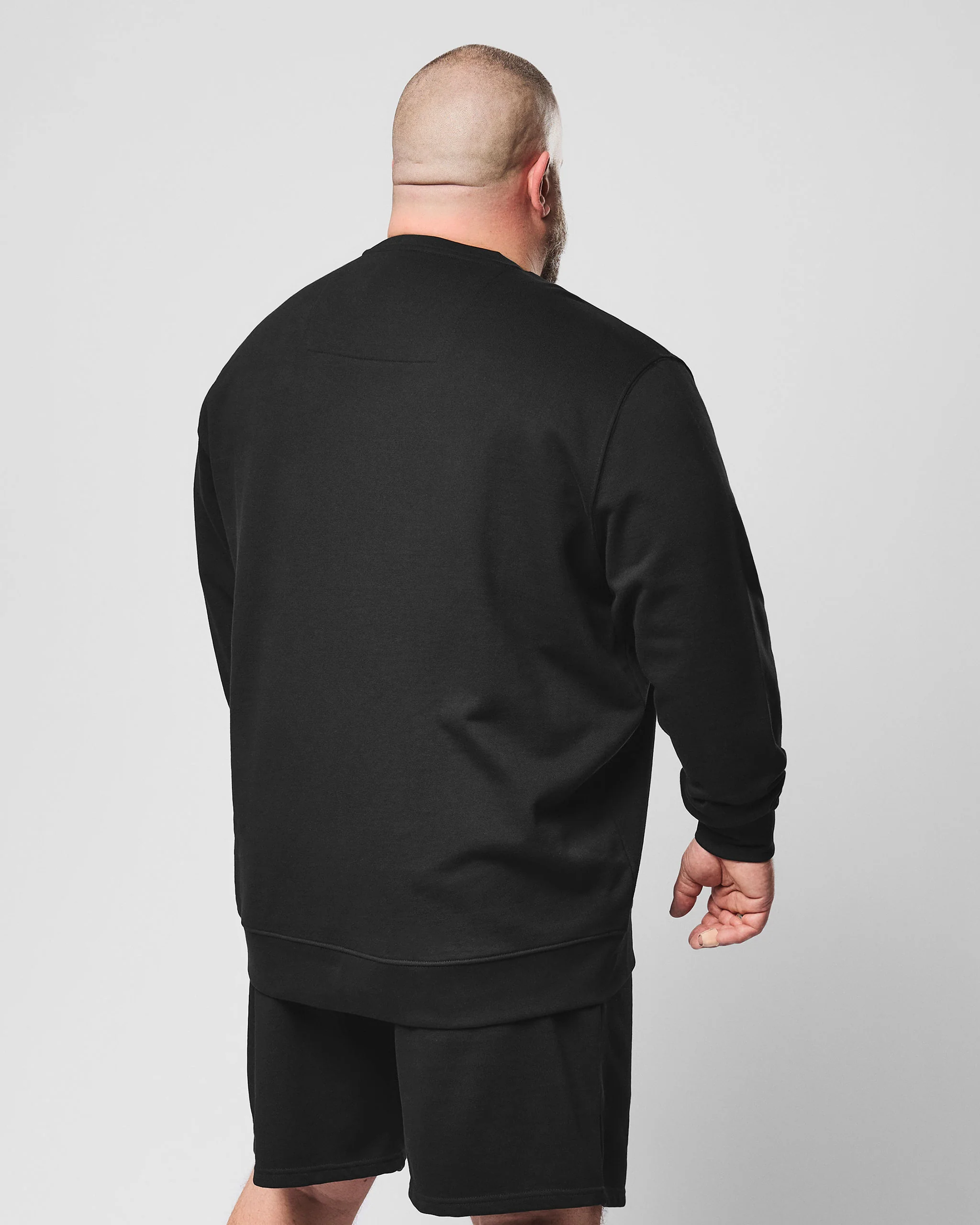 Plus Size - Raval Sweatshirt Black/Amazonite Green - Image 4