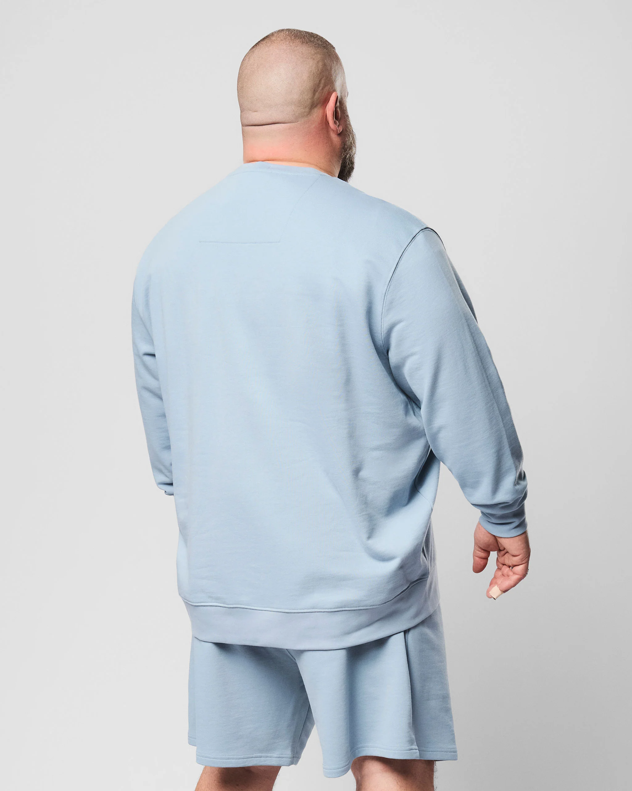 Plus Size - Raval Sweatshirt Blue Tourmaline/Black - Image 4