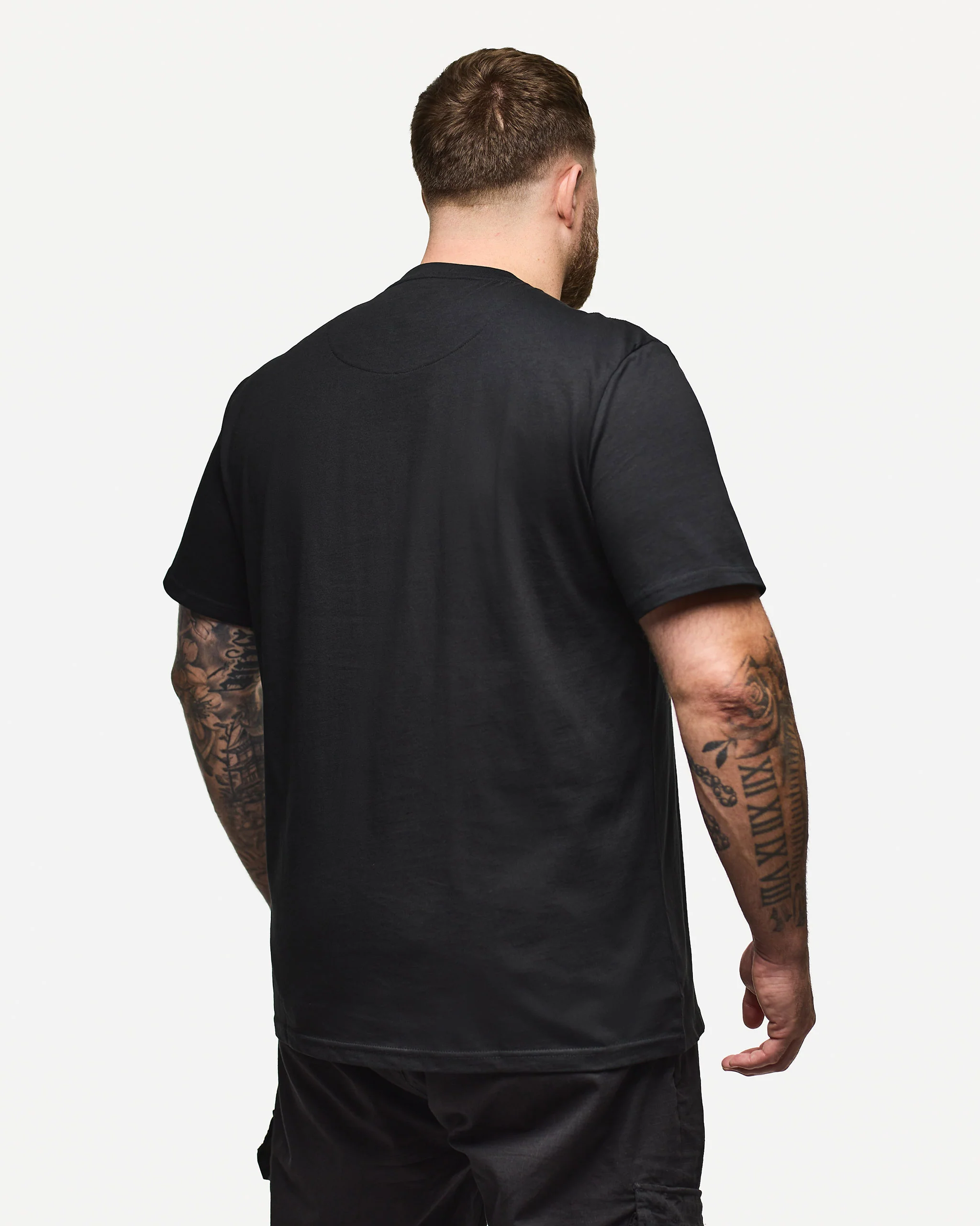 Plus Size - Shevchenko T-Shirt Black/Mid House Check - Image 4