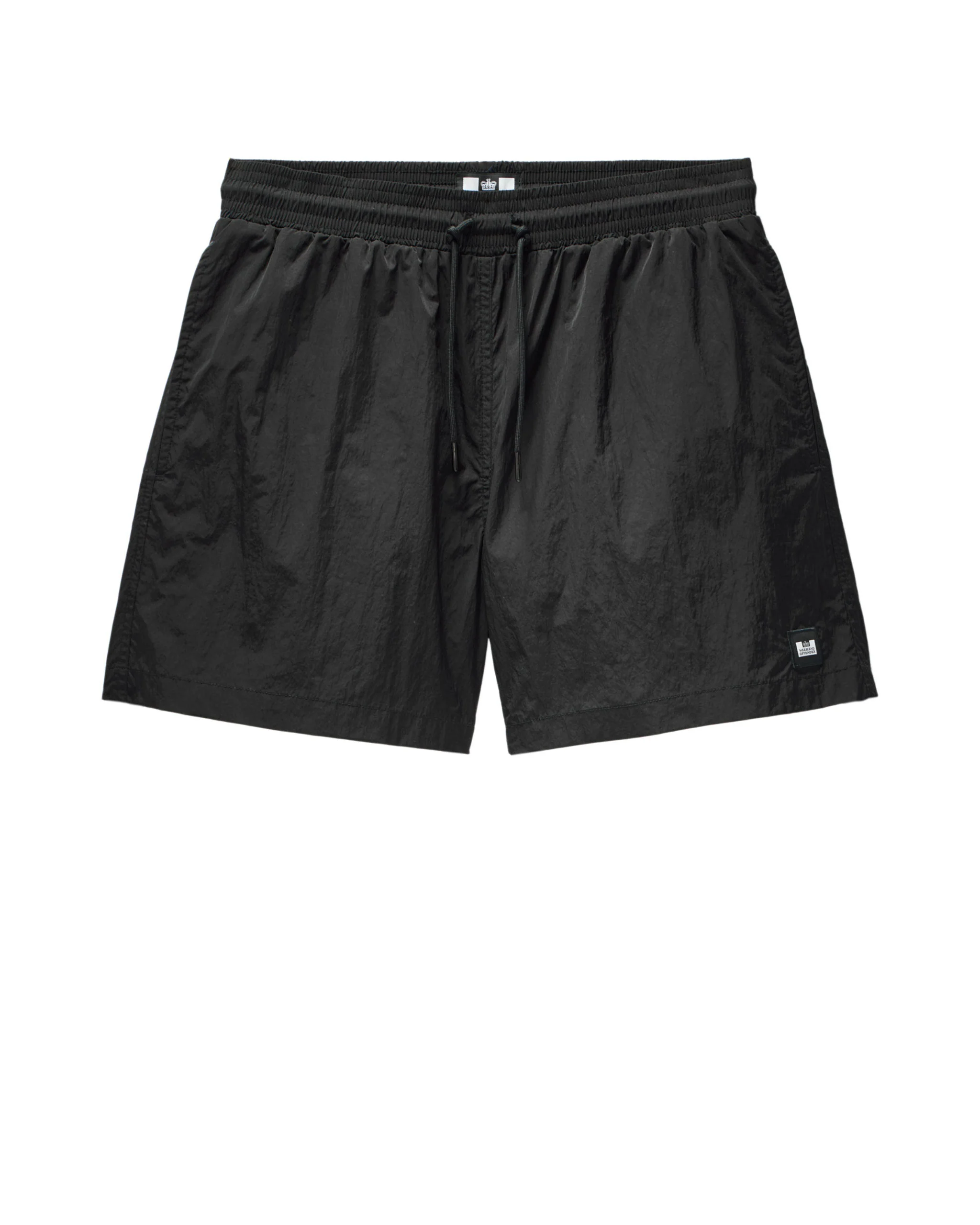 Plus Size - Stacks Swim Shorts Black