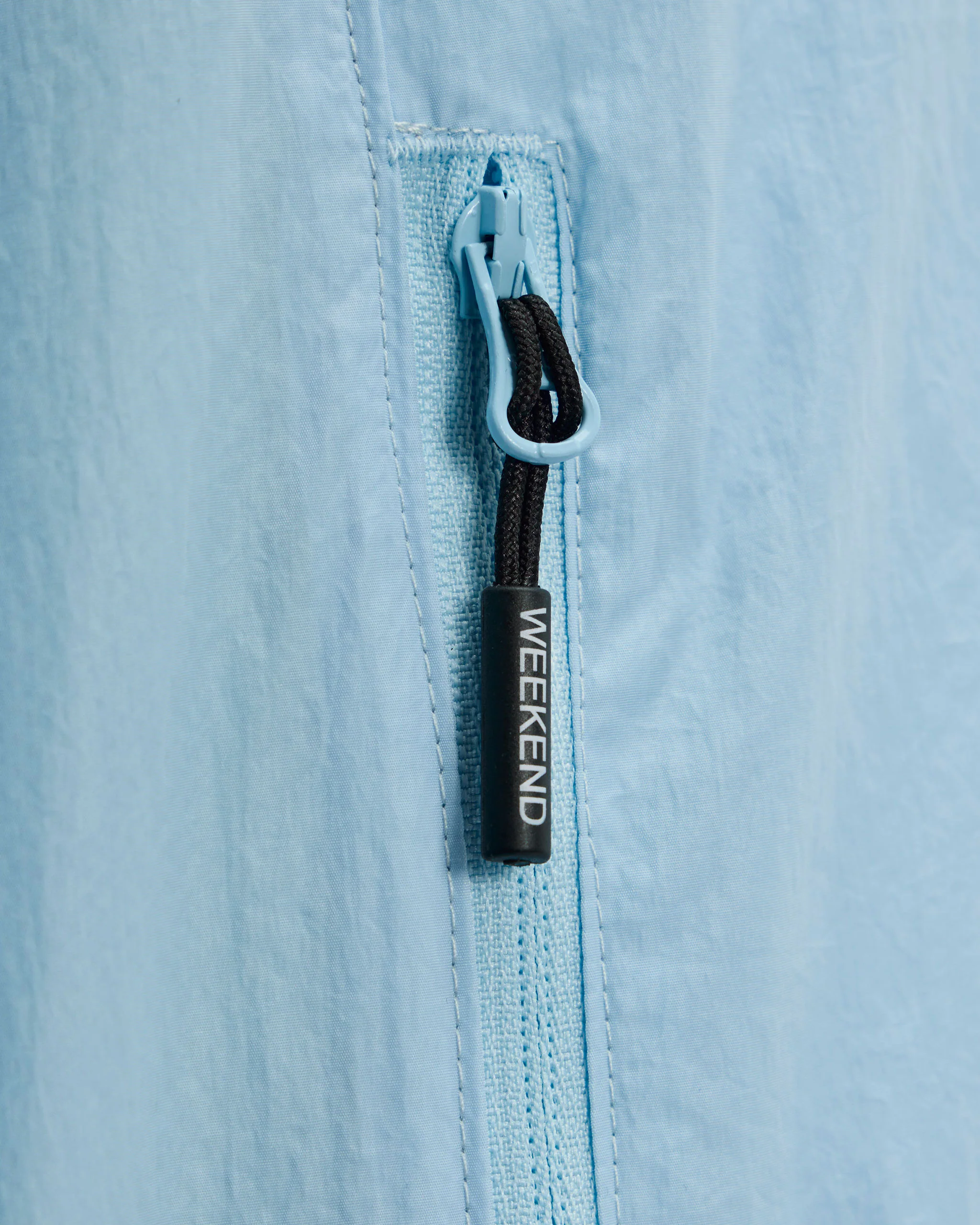 Plus Size - Technician Mesh Lined Jacket Sky Blue - Image 7