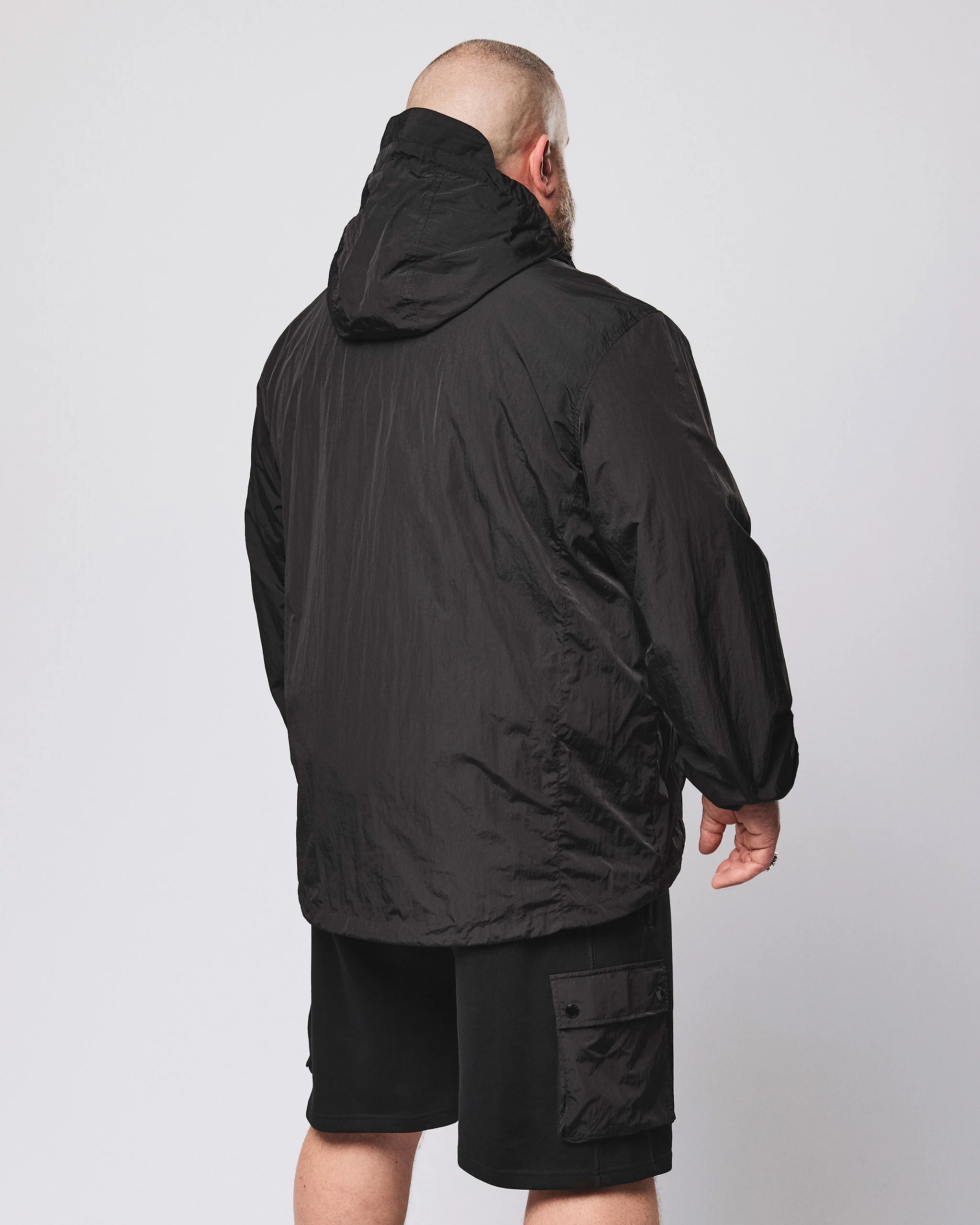 Plus Size - Technician Mesh Lined Jacket Black - Image 4