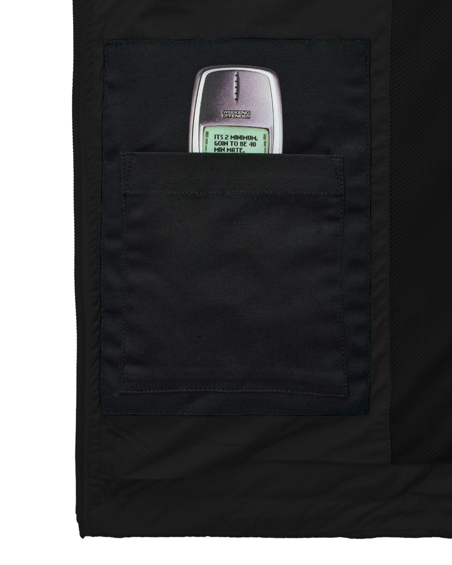 Technician Mesh Lined Jacket Black - Image 8