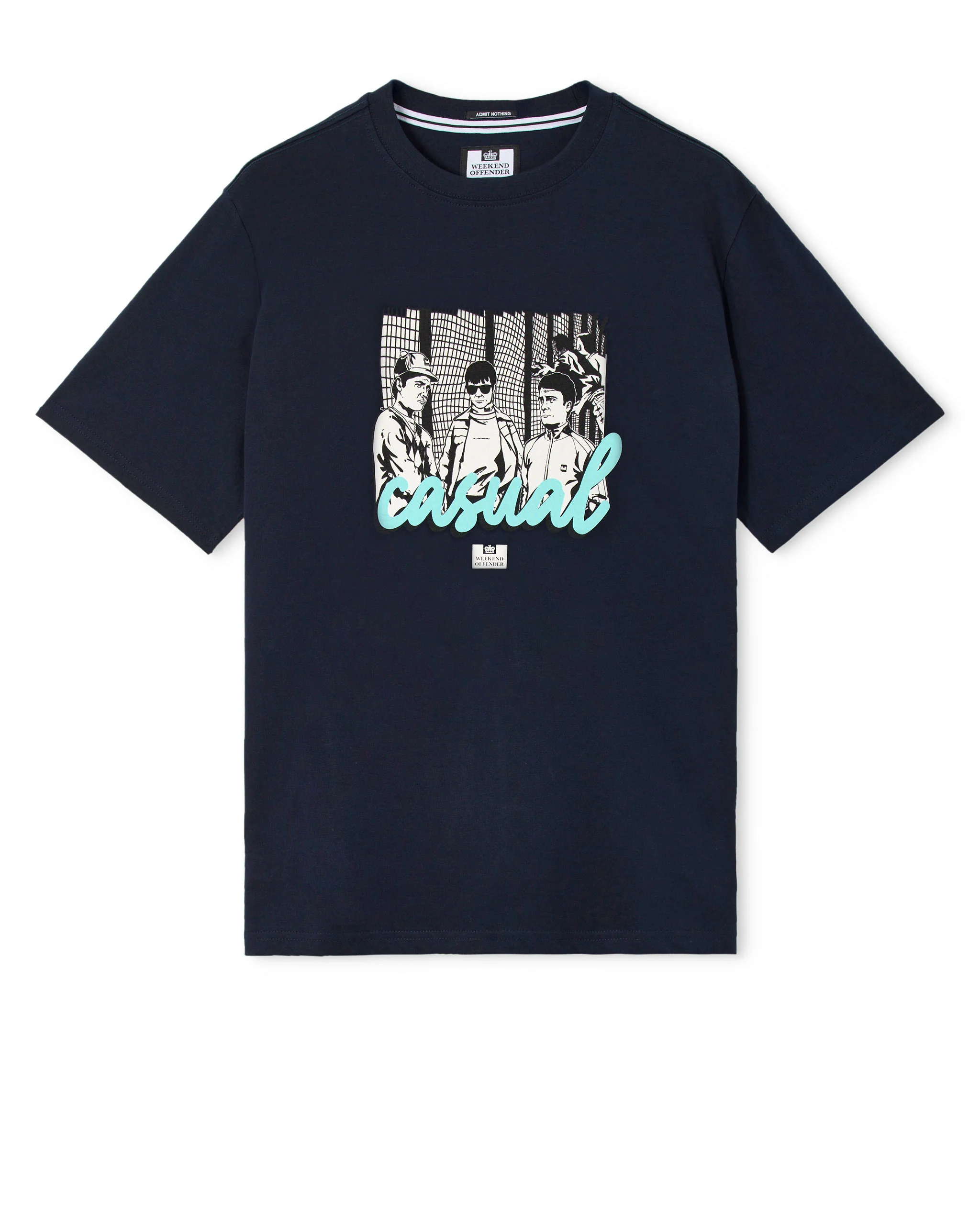 Plus Size - Terrace Graphic T-Shirt Navy