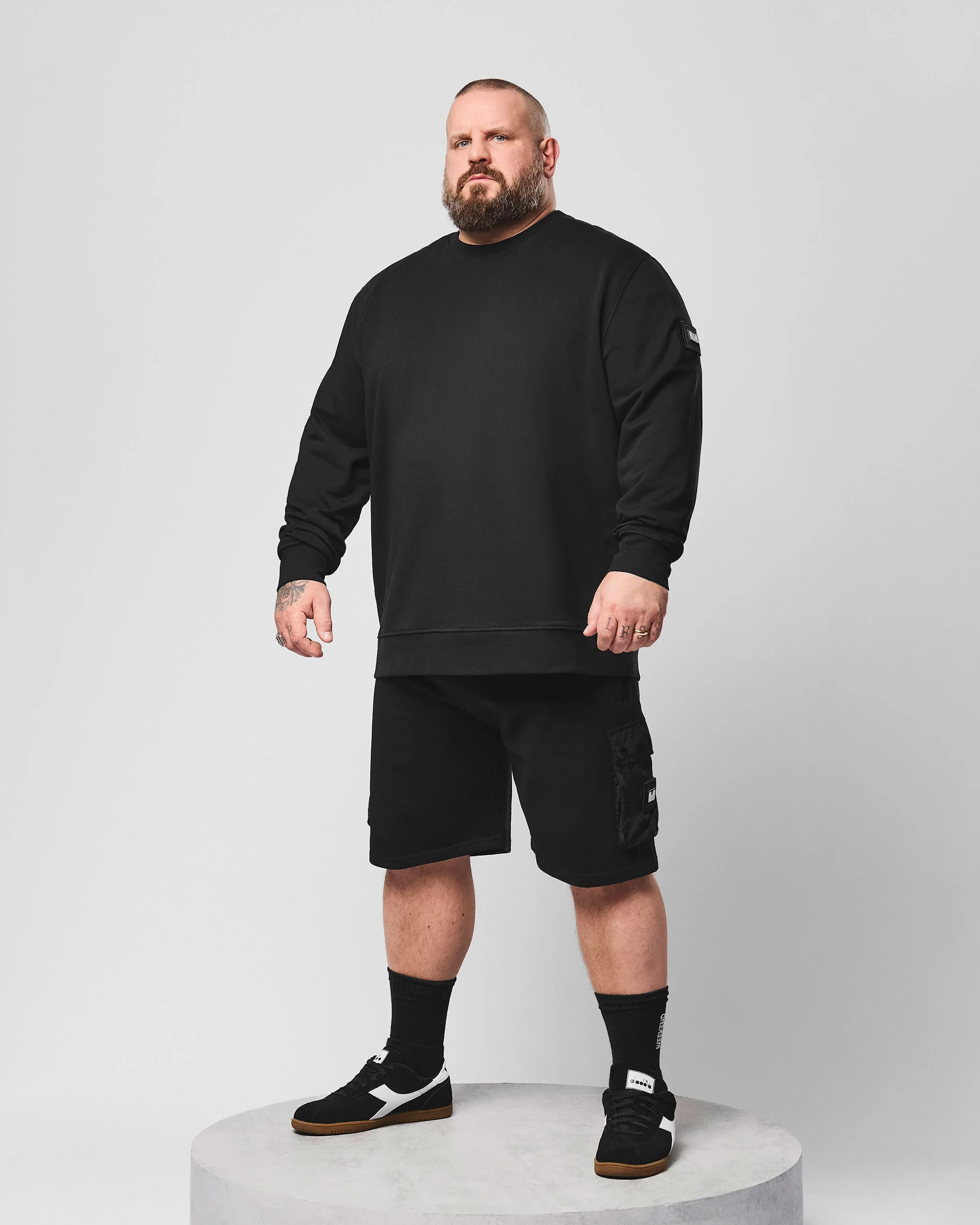 Plus Size - Thunder Sweatshirt Black - Image 2