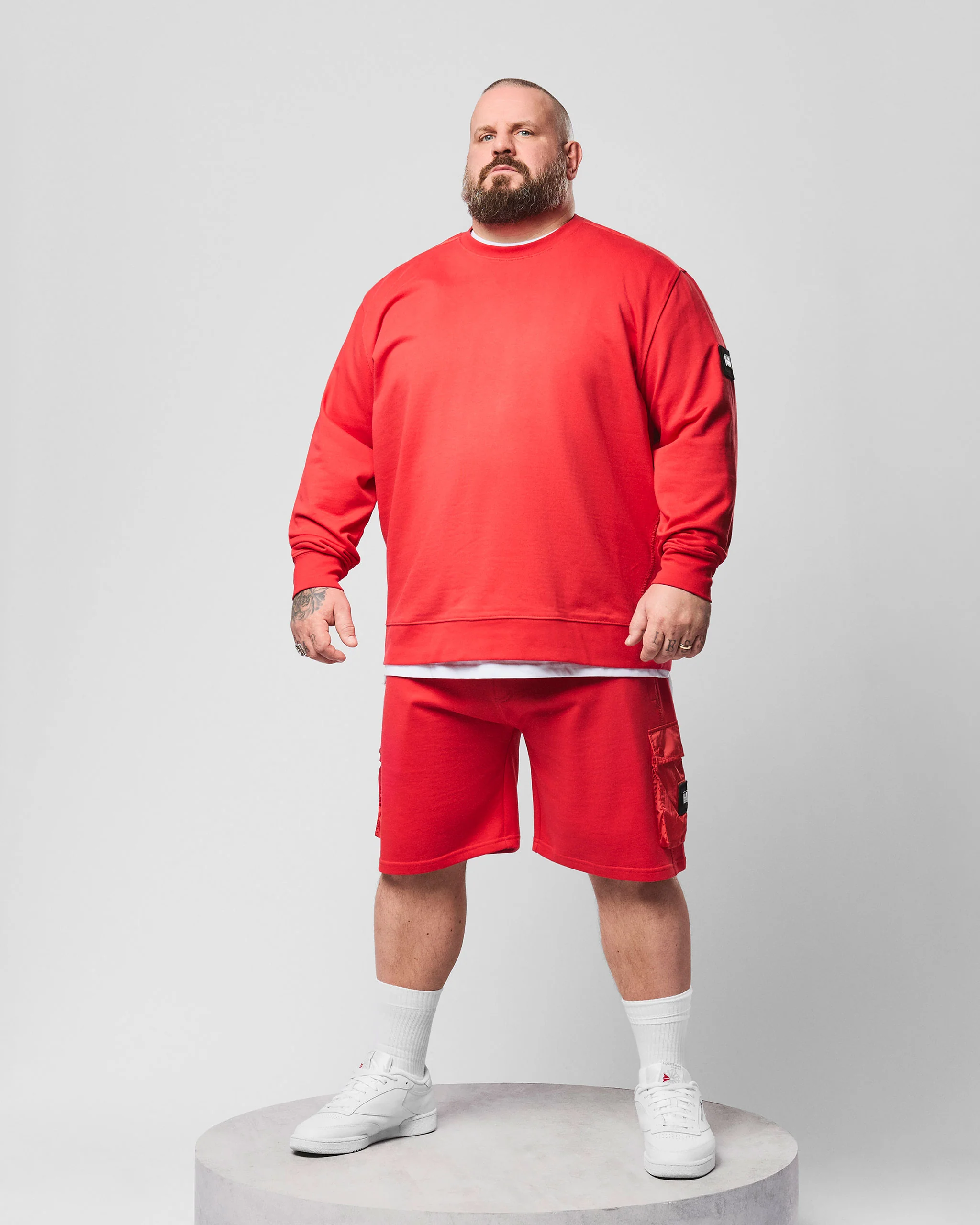 Plus Size - Thunder Sweatshirt Watermelon - Image 2